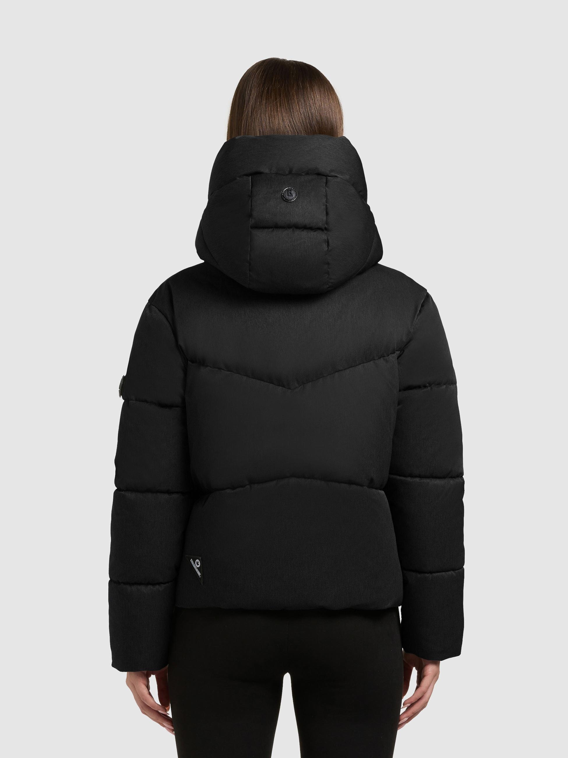 KHUJO Milly Women's Winter Jacket Black XL 2