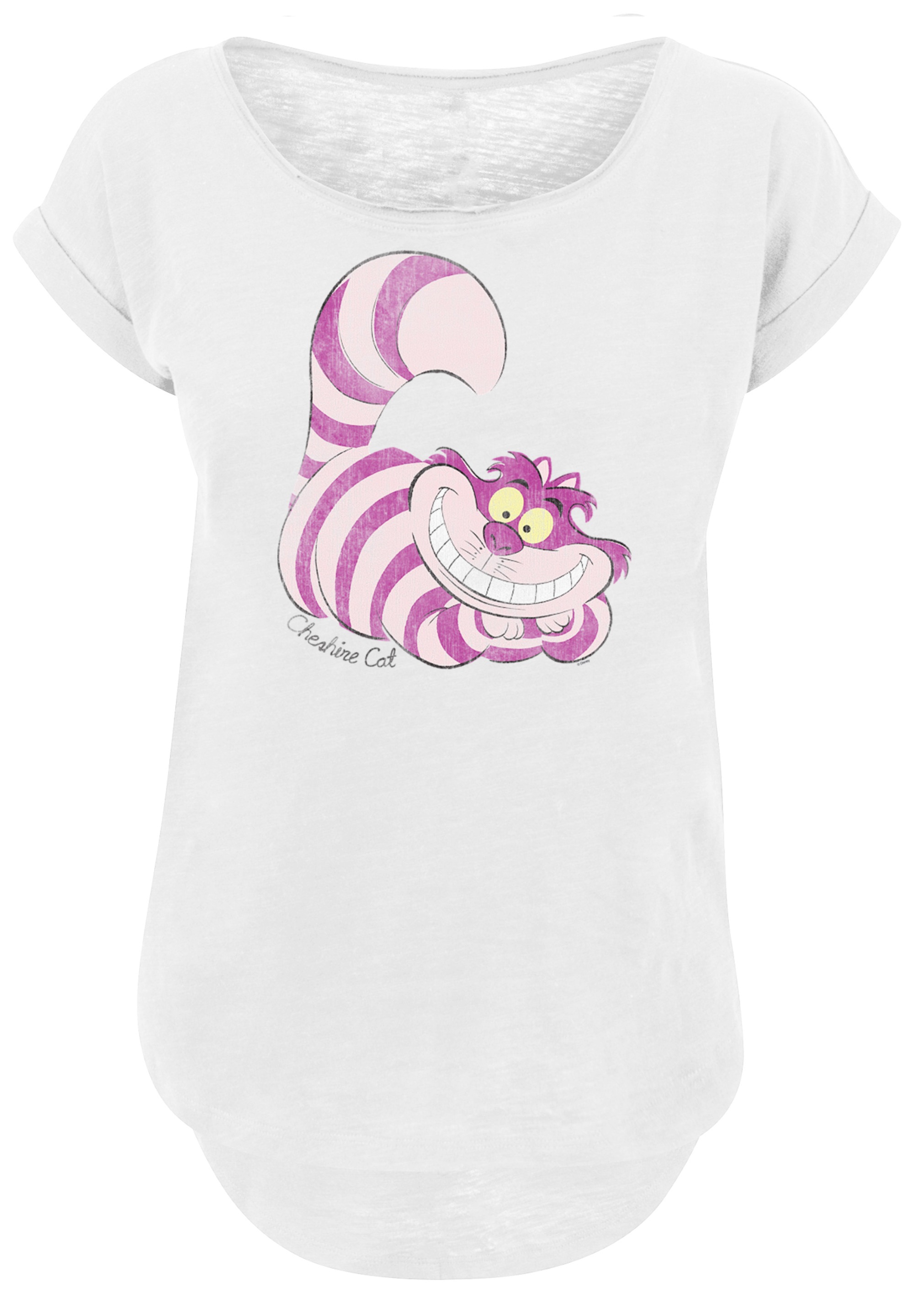 F4NT4STIC T-Shirt »Alice in Wonderland Cheshire Cat«, Print