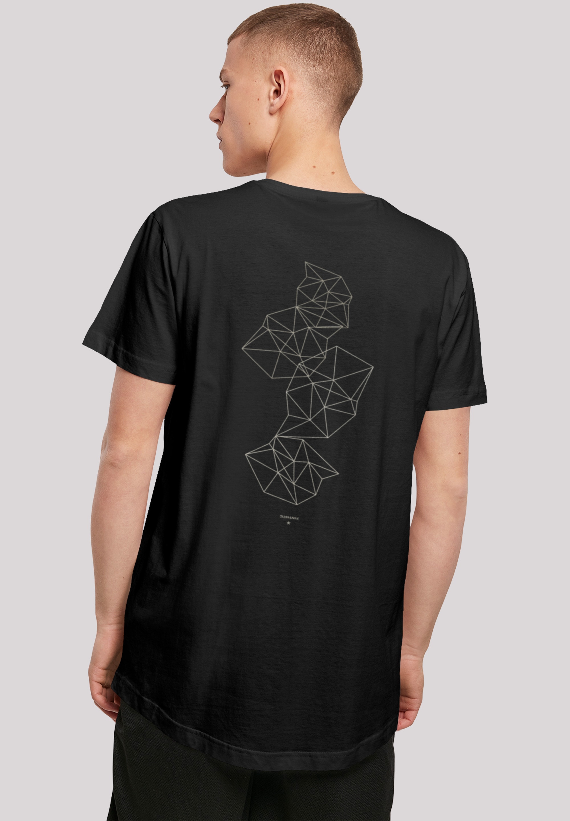»Geometrics Print T-Shirt Abstract«, Black Friday BAUR F4NT4STIC |