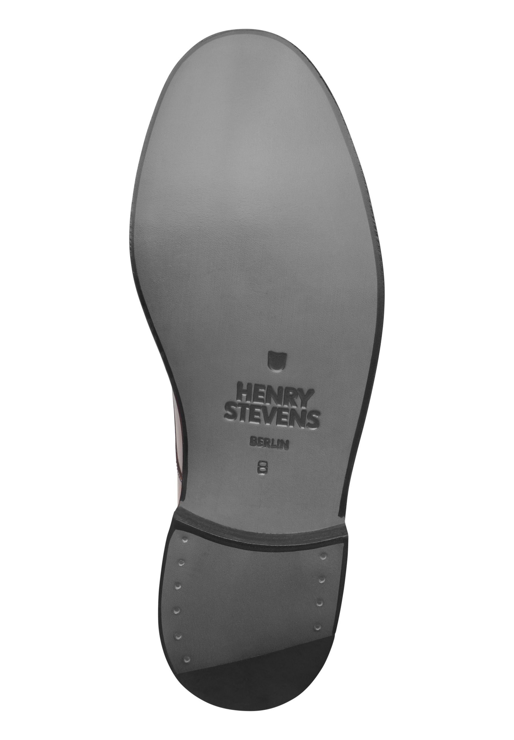 Henry Stevens Schnürschuh »Winston CDM«, Herren Businessschuh Double Monk Strap handgefertigt, Lederschuh