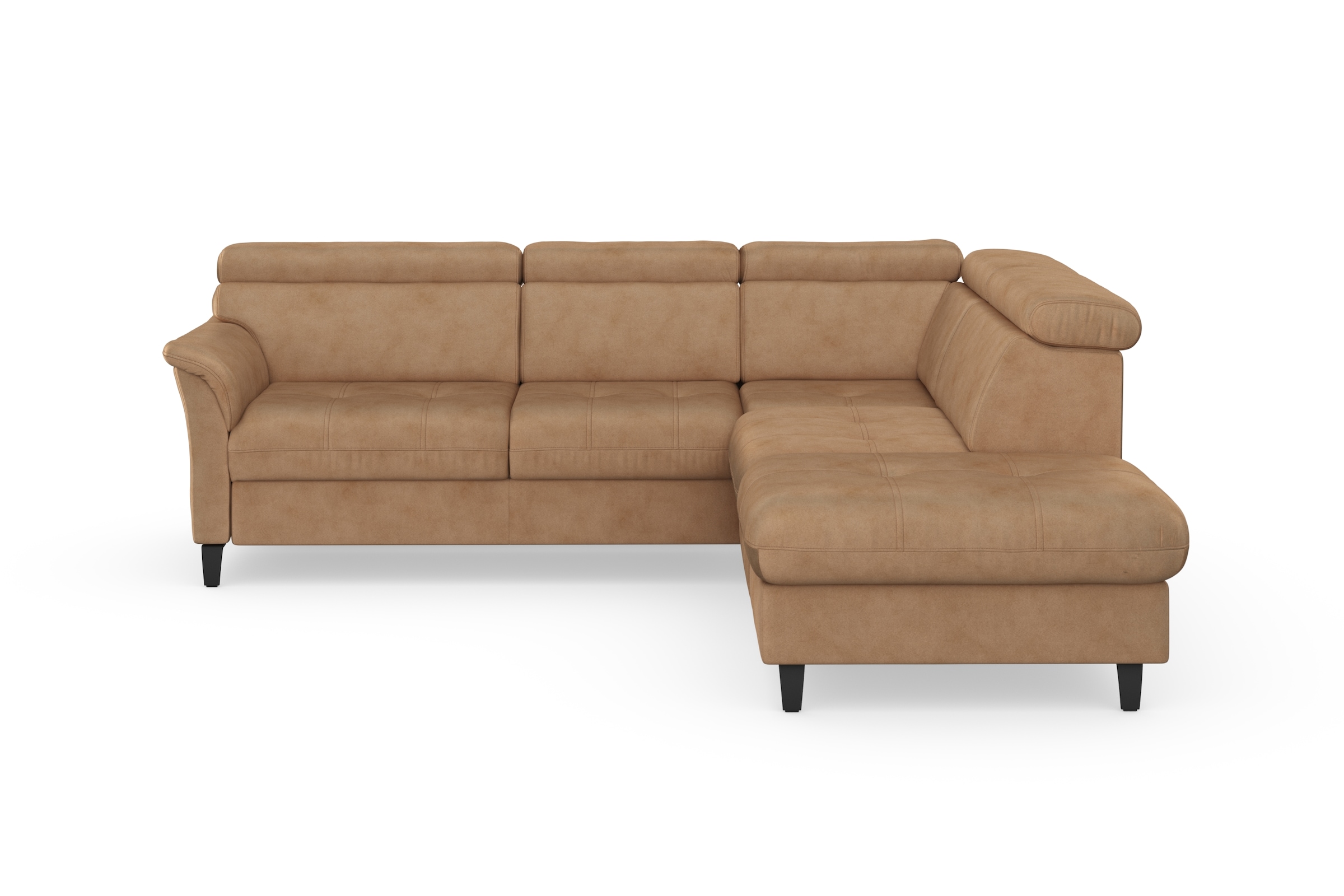 sit&more Ecksofa "Marano L-Form" inklusive Kopfteilverstellung, optional Schlaffunktion & Bettkasten