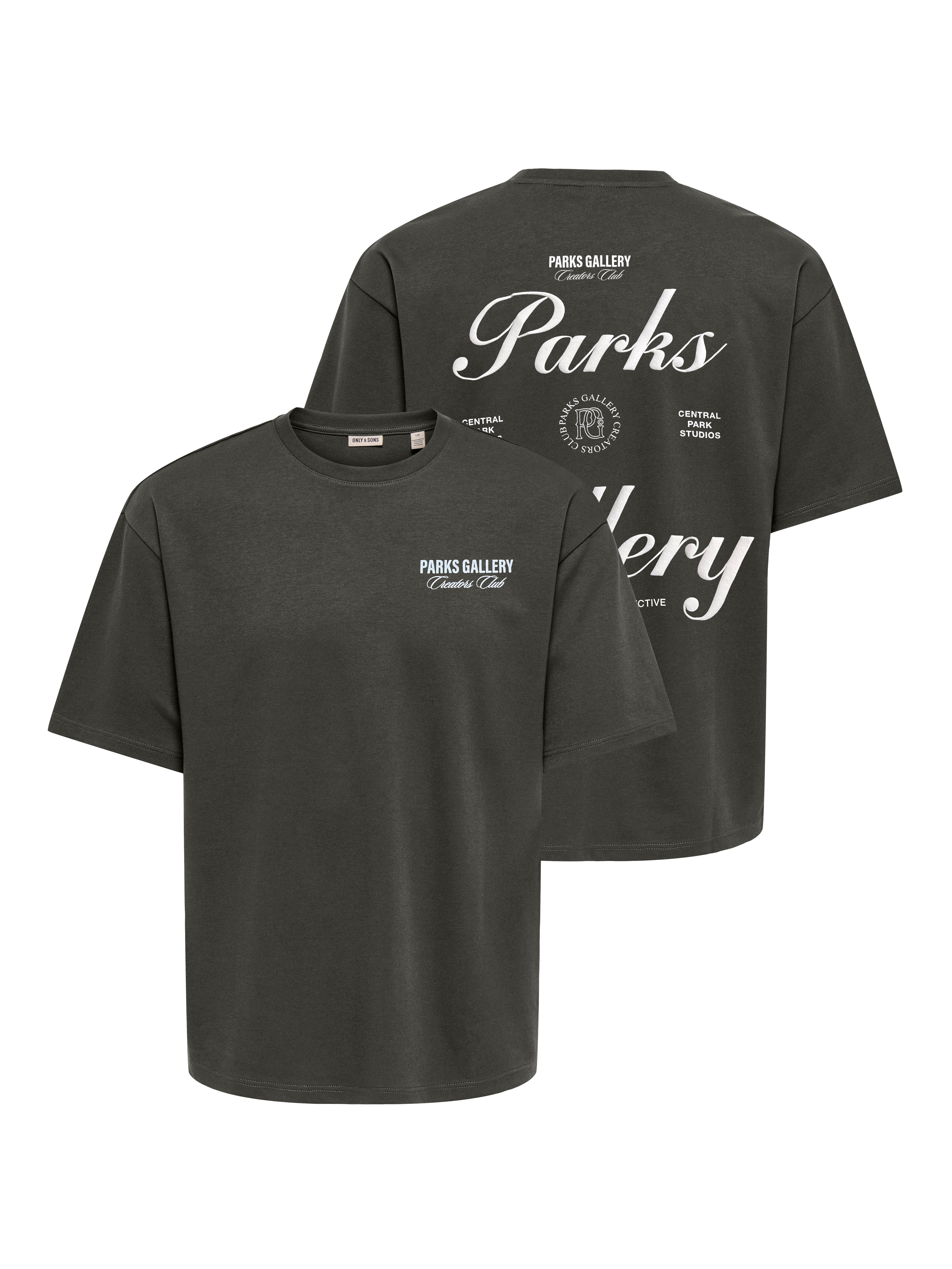 ONLY & SONS T-Shirt "ONSPARKS GALLERY AIR BOXY SS TEE NOOS" Baumwollmischung, regular fit