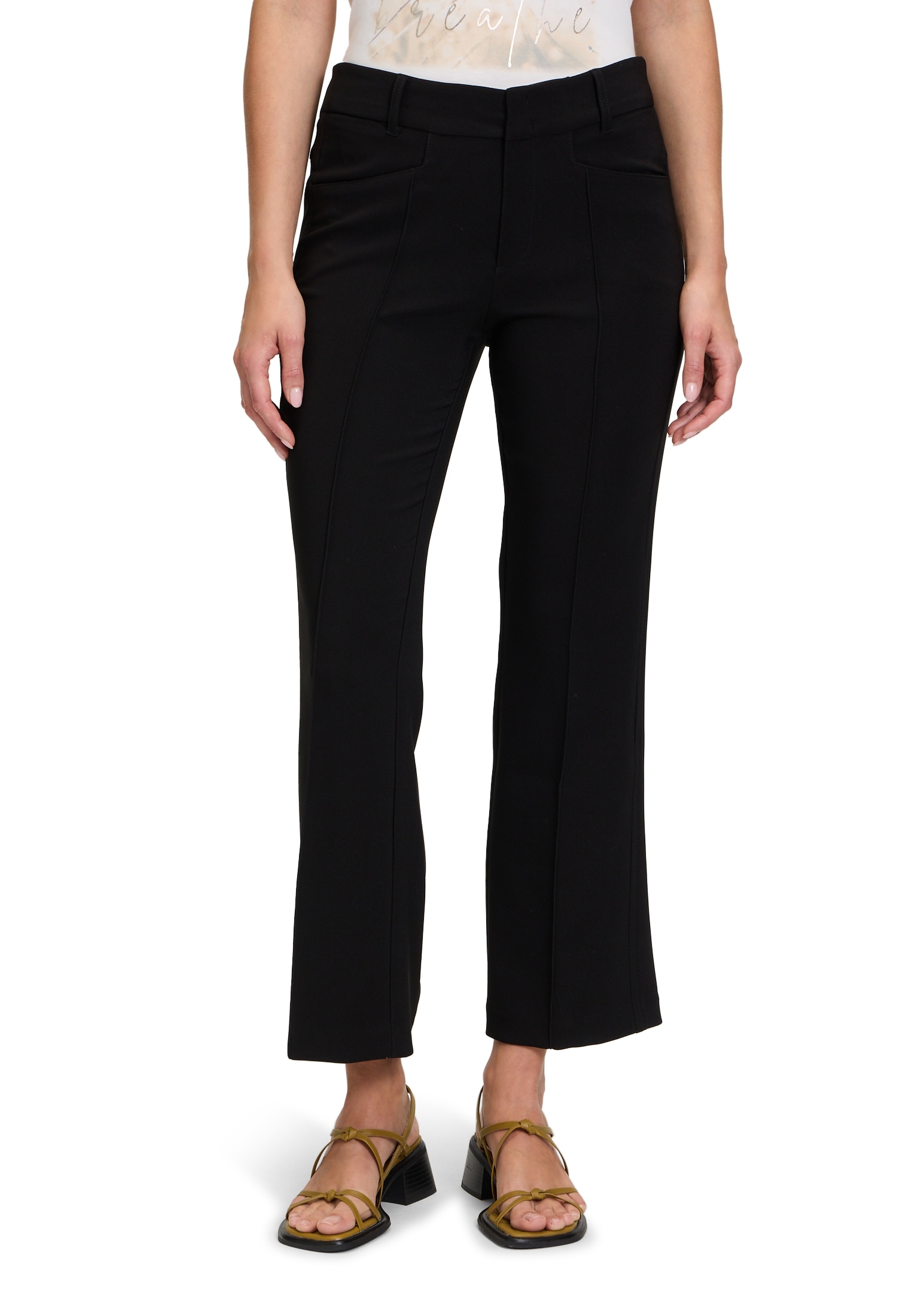 Cartoon Bügelfaltenhose "Damen mit Biesen" Biese günstig online kaufen