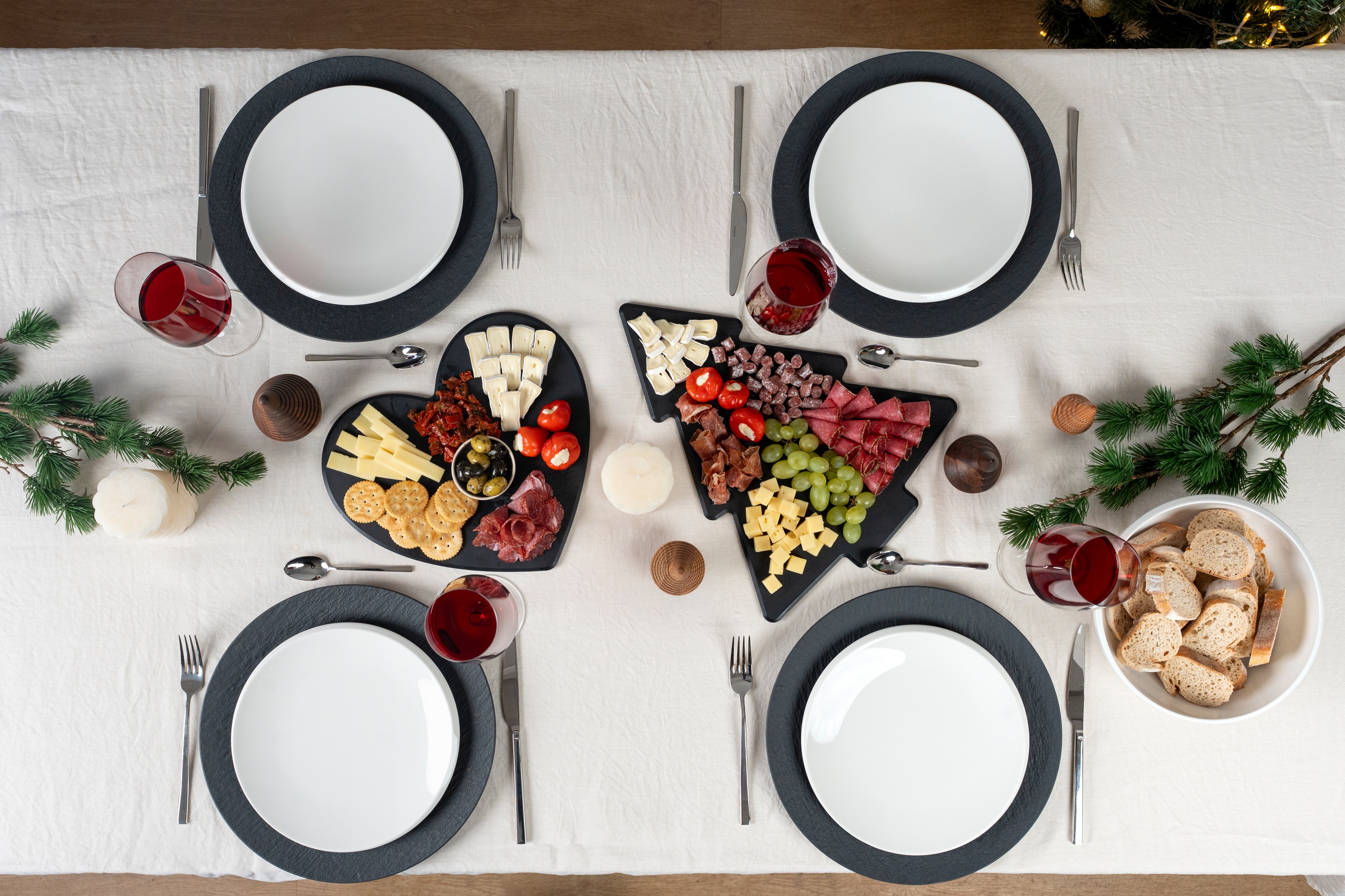 Continenta Servierbrett »Brett Herz, Duracore« Herzform