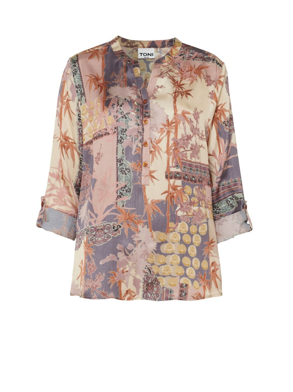 TONI Klassische Bluse »Bella« mit Patchwork-Print