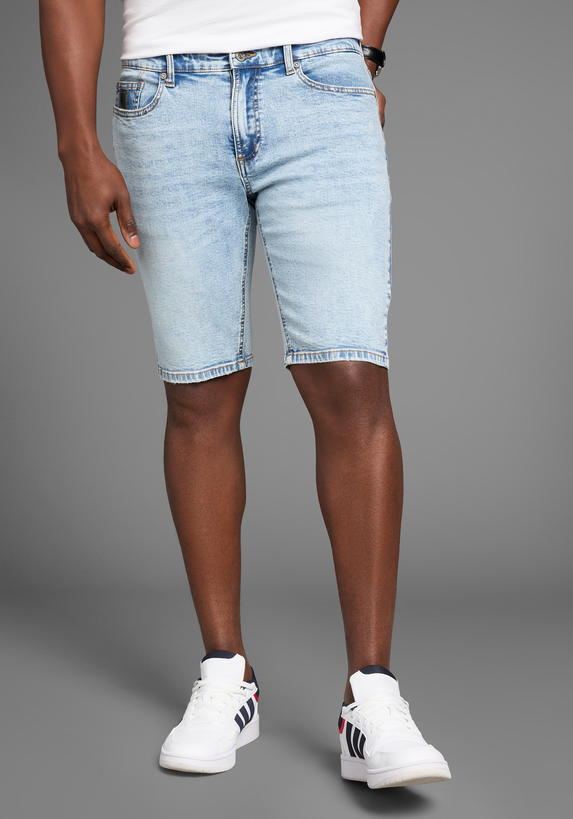 Bruno Banani Jeansshorts "Hutch-Shorts", niedrige Leibhöhe günstig online kaufen