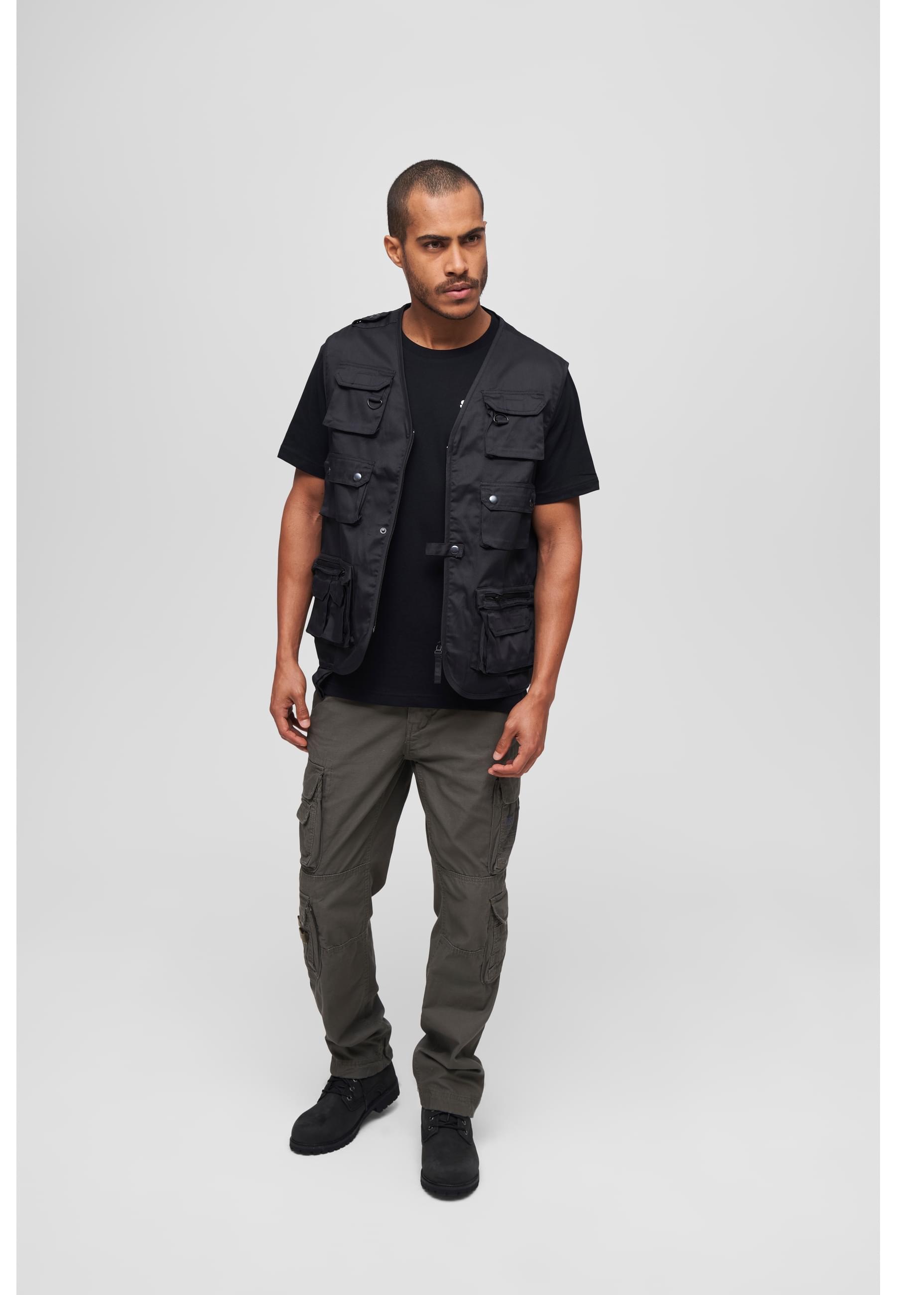 Brandit Langarmhemd »Brandit Herren Luis Vintageshirt«, (1 tlg.)
