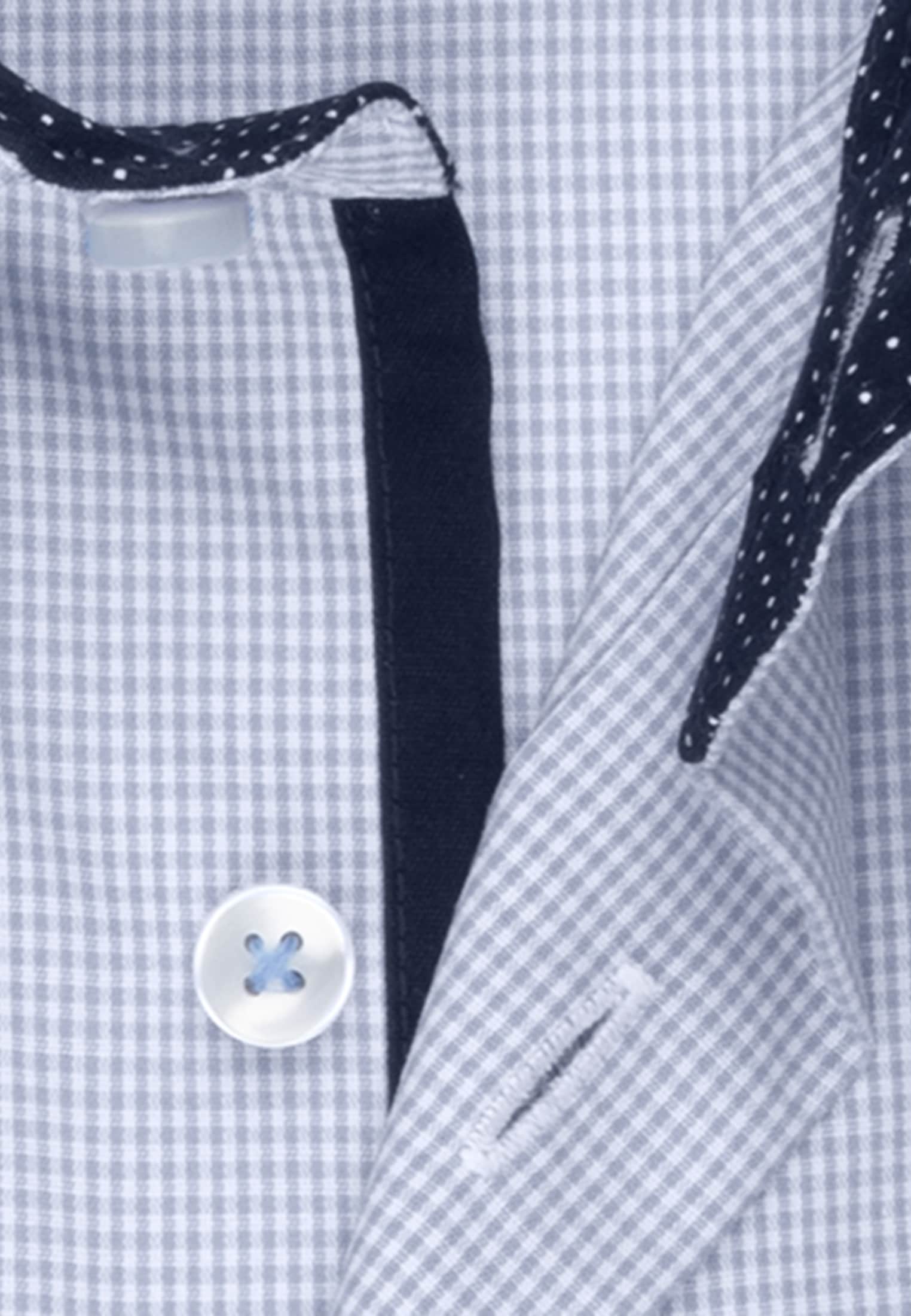 seidensticker Businesshemd »Schwarze Rose«, Karo