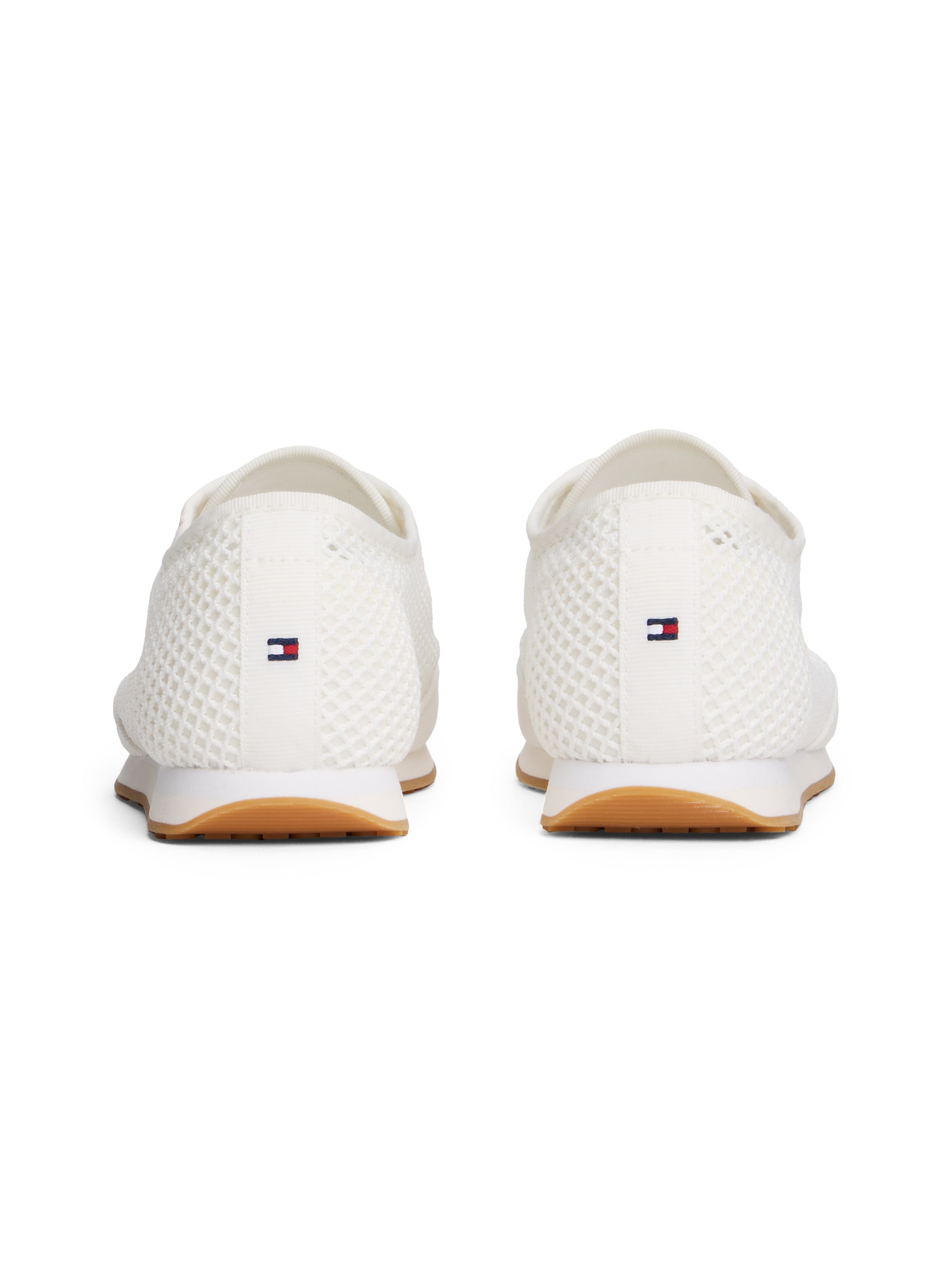 Tommy Hilfiger Sneaker »TH OPEN MESH LOW PROFILE RUNNER«, Freizeitschuh, Halbschuh, Schnürschuh mit seitlicher Logoflagge