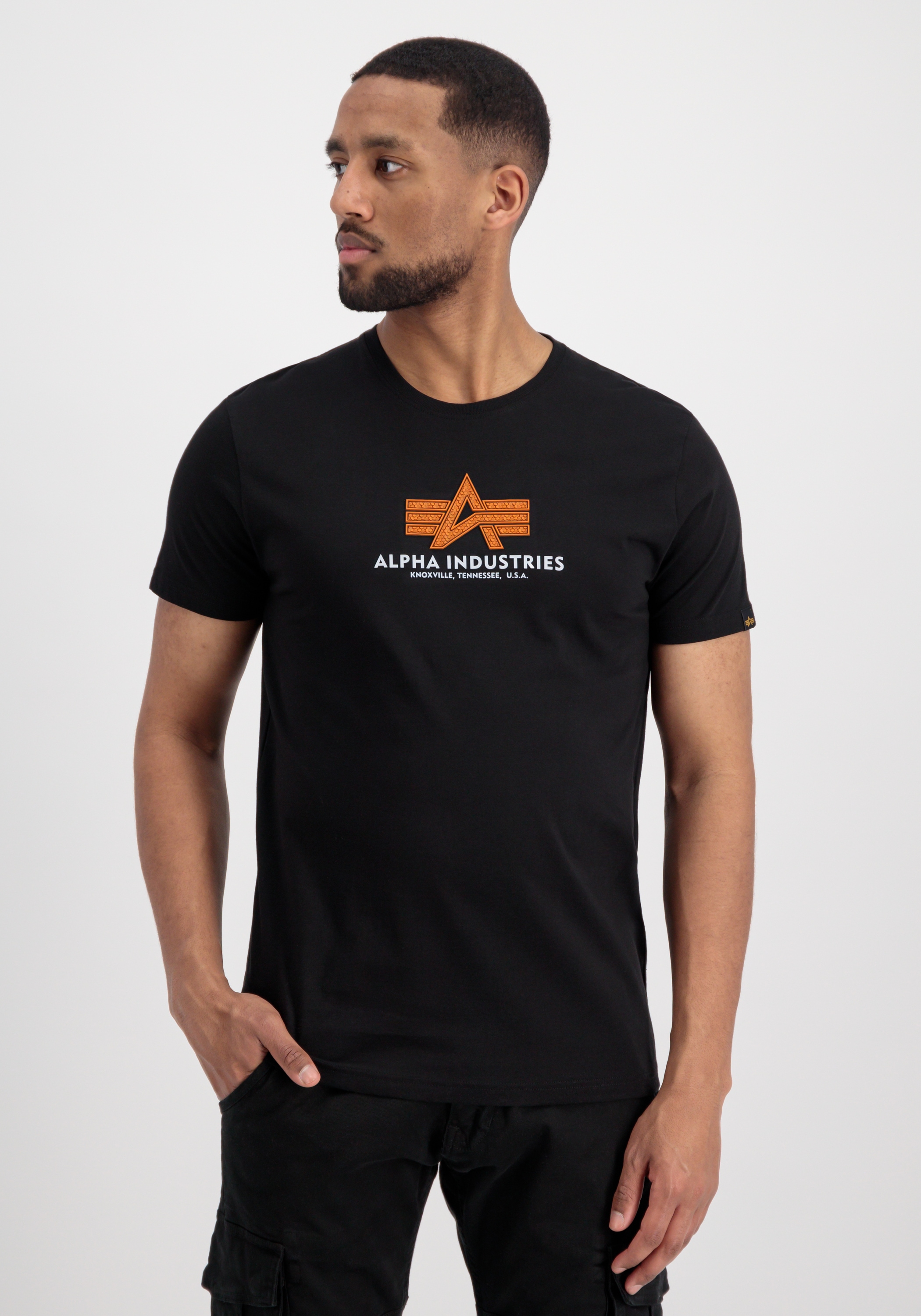 Alpha Industries T-Shirt "Alpha Industries Men - T-Shirts Basic T Rubber" günstig online kaufen