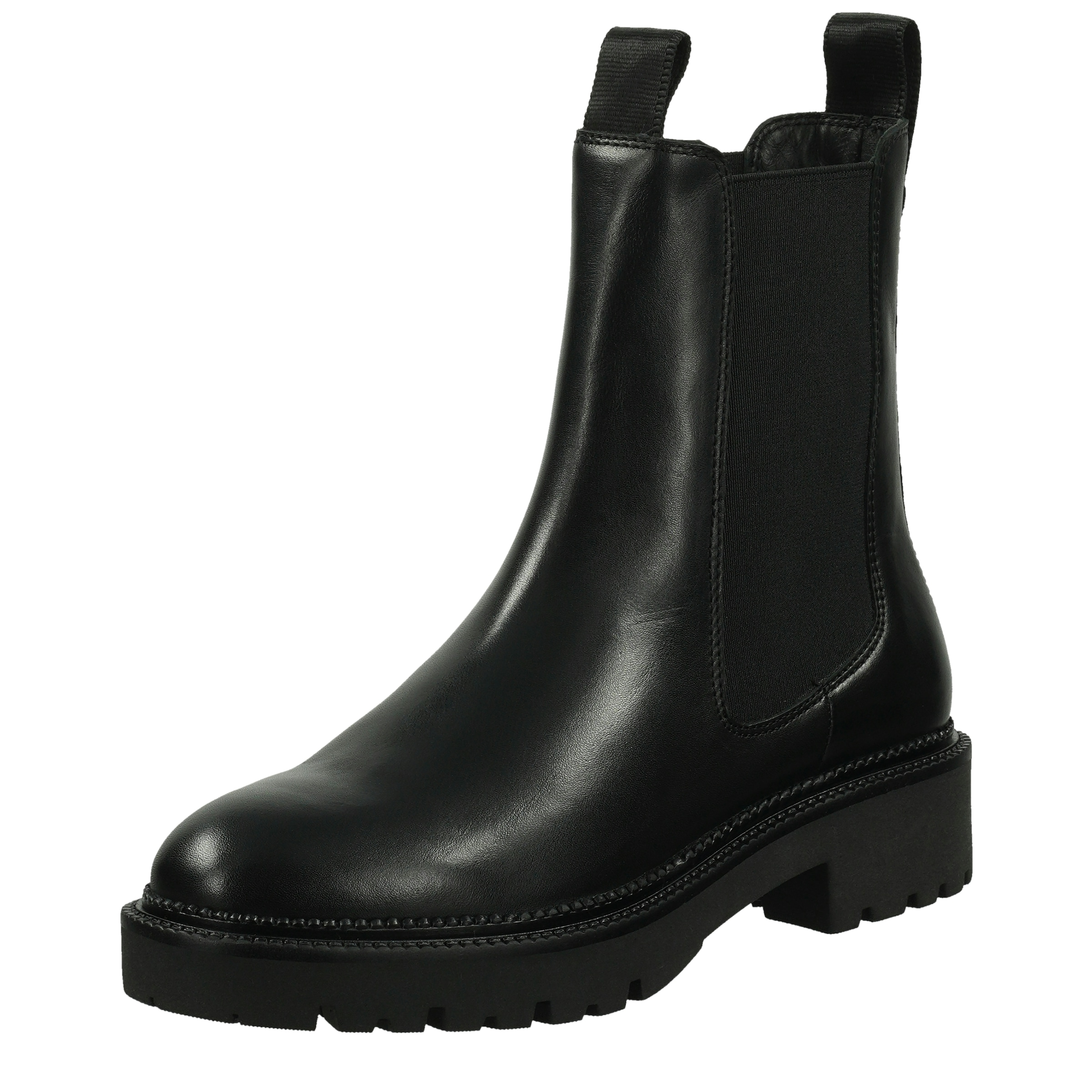 Gant Chelseaboots "Kelliin", Chunky Boot, Schlupfboots, Business Schuh mit Blockabsatz