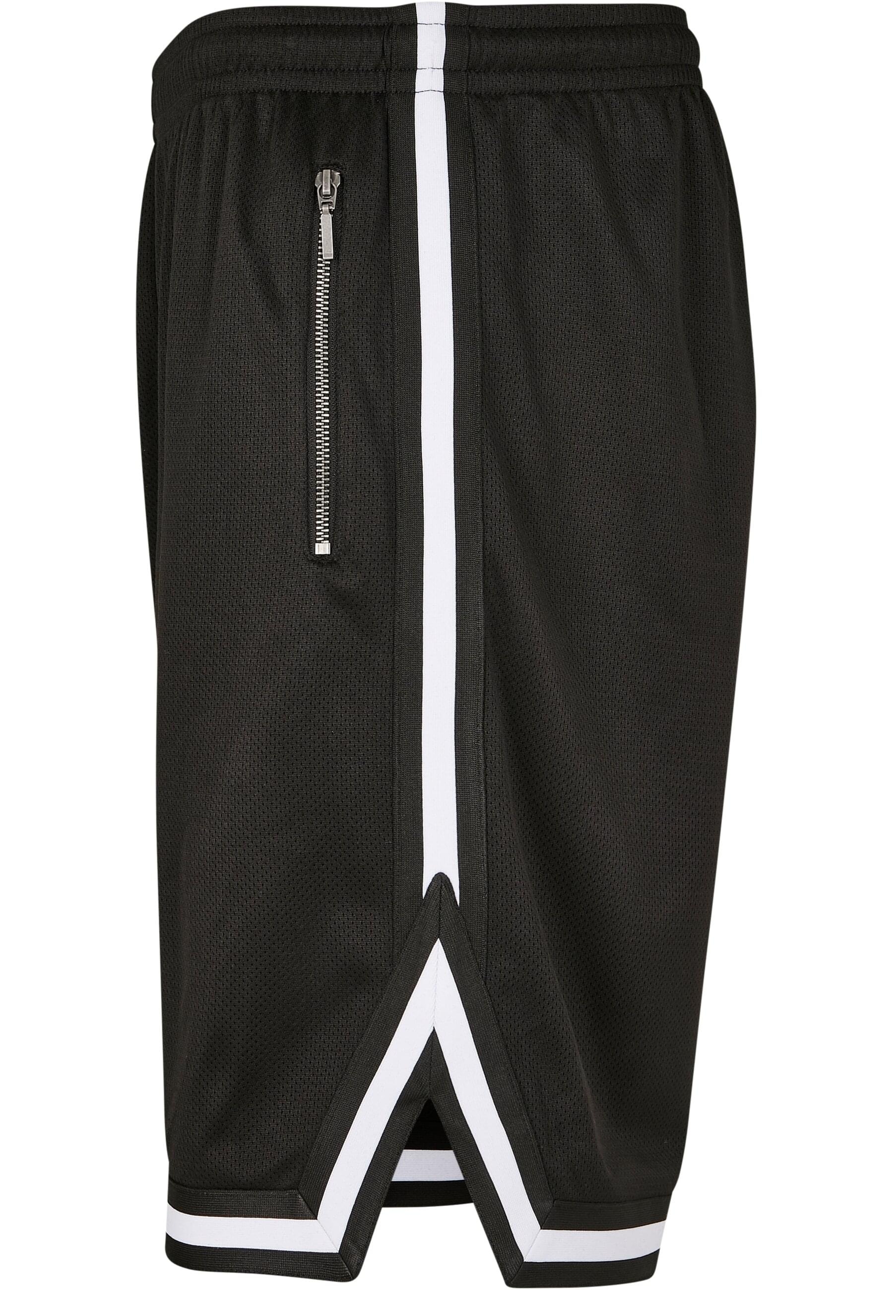 URBAN CLASSICS Shorts »Urban Classics Herren Premium Stripes Mesh Shorts«, (1 tlg.)