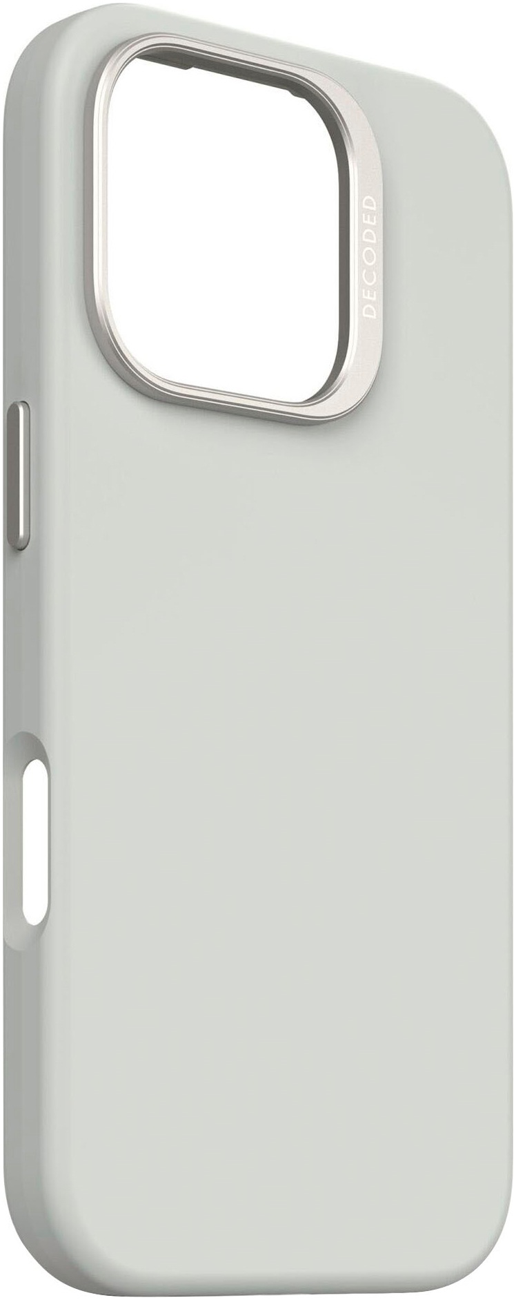 DECODED Smartphone-Hülle »AntiMicrobial Silicone Backc. iPhone 16 Pro«, Smartphones