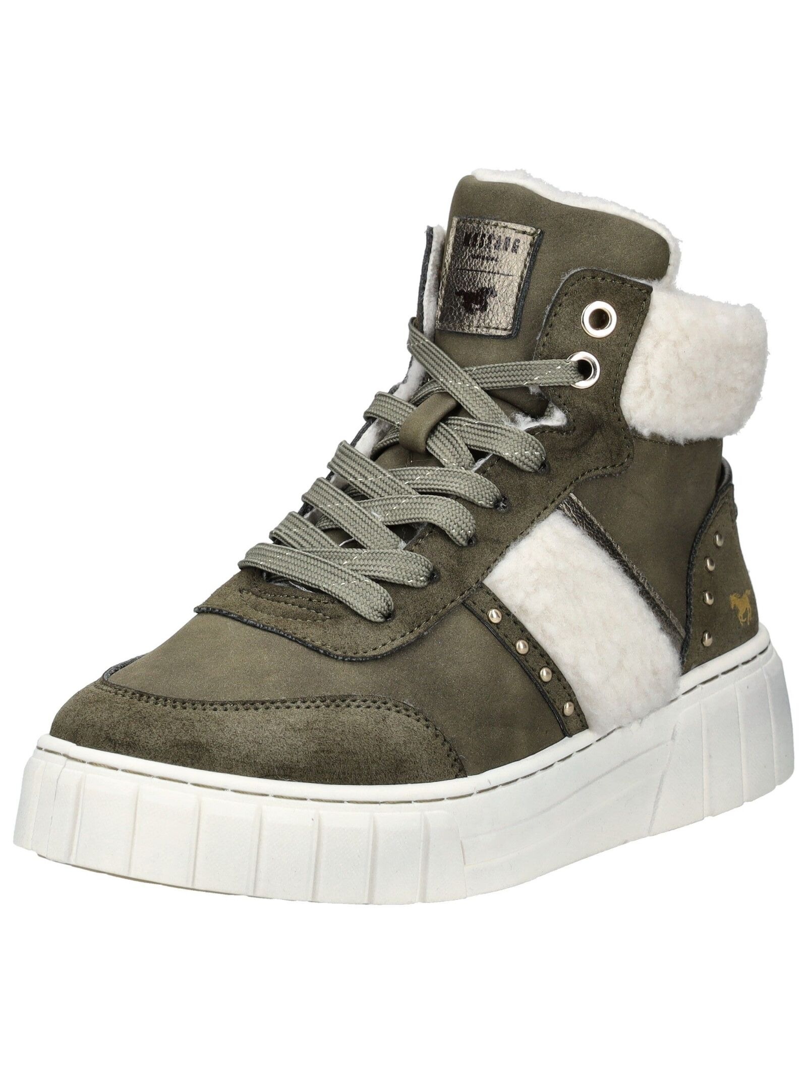 Mustang Shoes Sneaker "Mustang Shoes Sneaker Lederimitat/Textil" günstig online kaufen