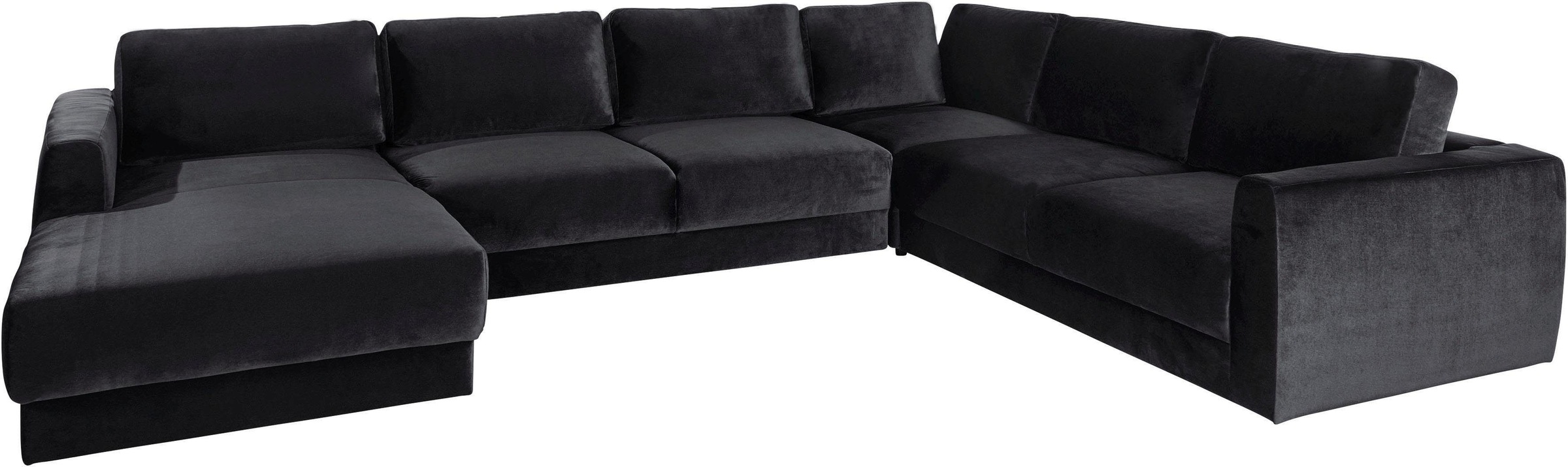 Home affaire Wohnlandschaft "Hobro U-Form" in 3 Bezugsqualitäten in vielen günstig online kaufen