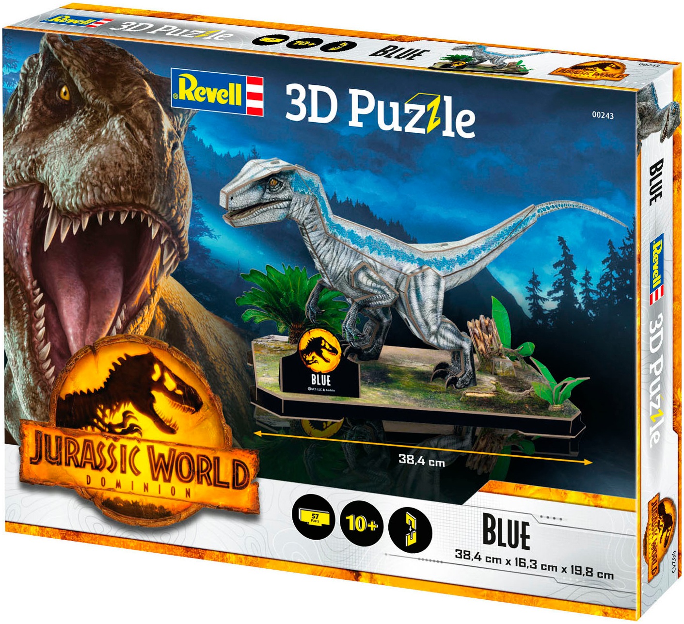 Revell® 3D-Puzzle »Jurassic World Dominion - Blue«