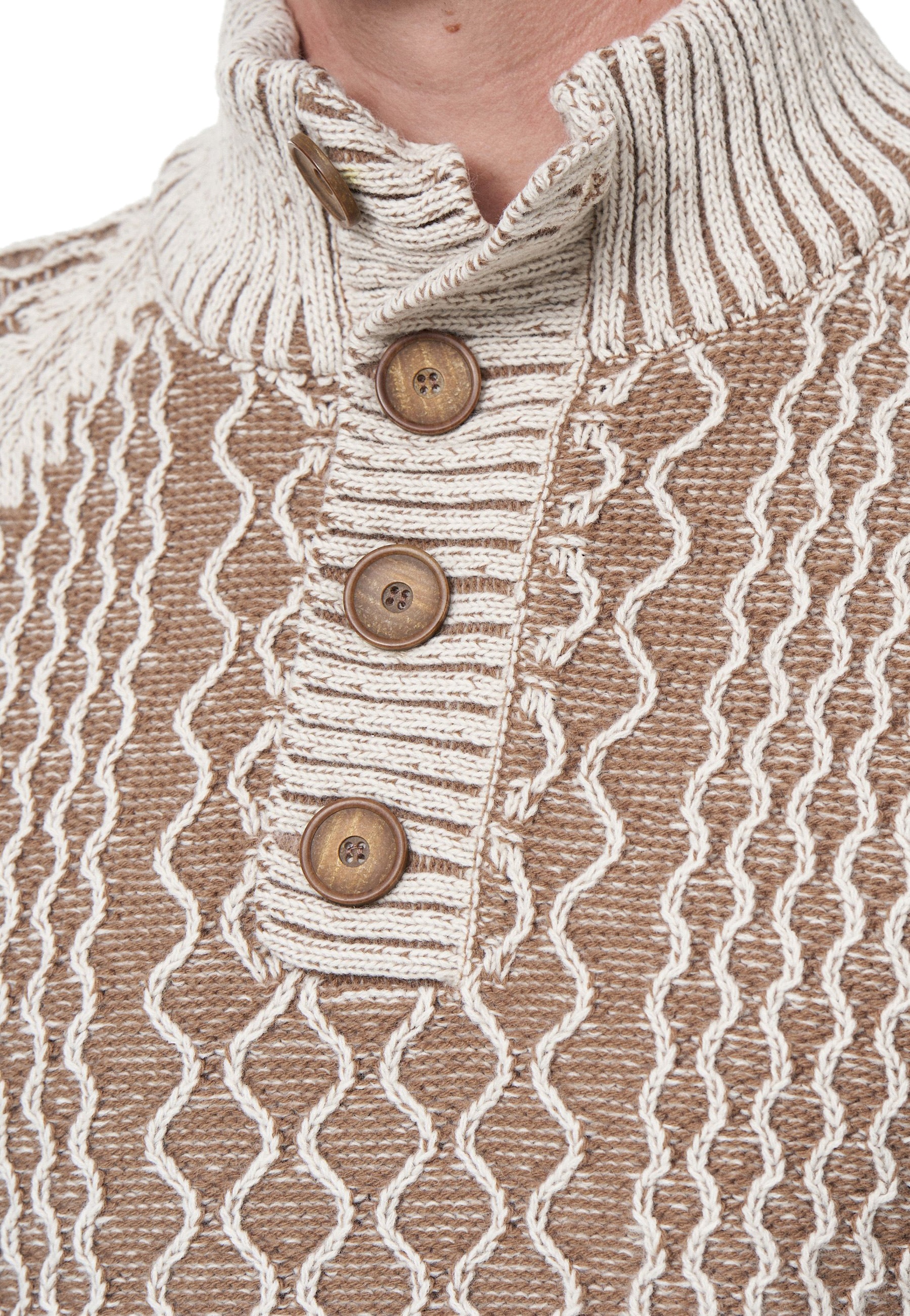 Rusty Neal Strickpullover, in tollem Grobstrick-Design
