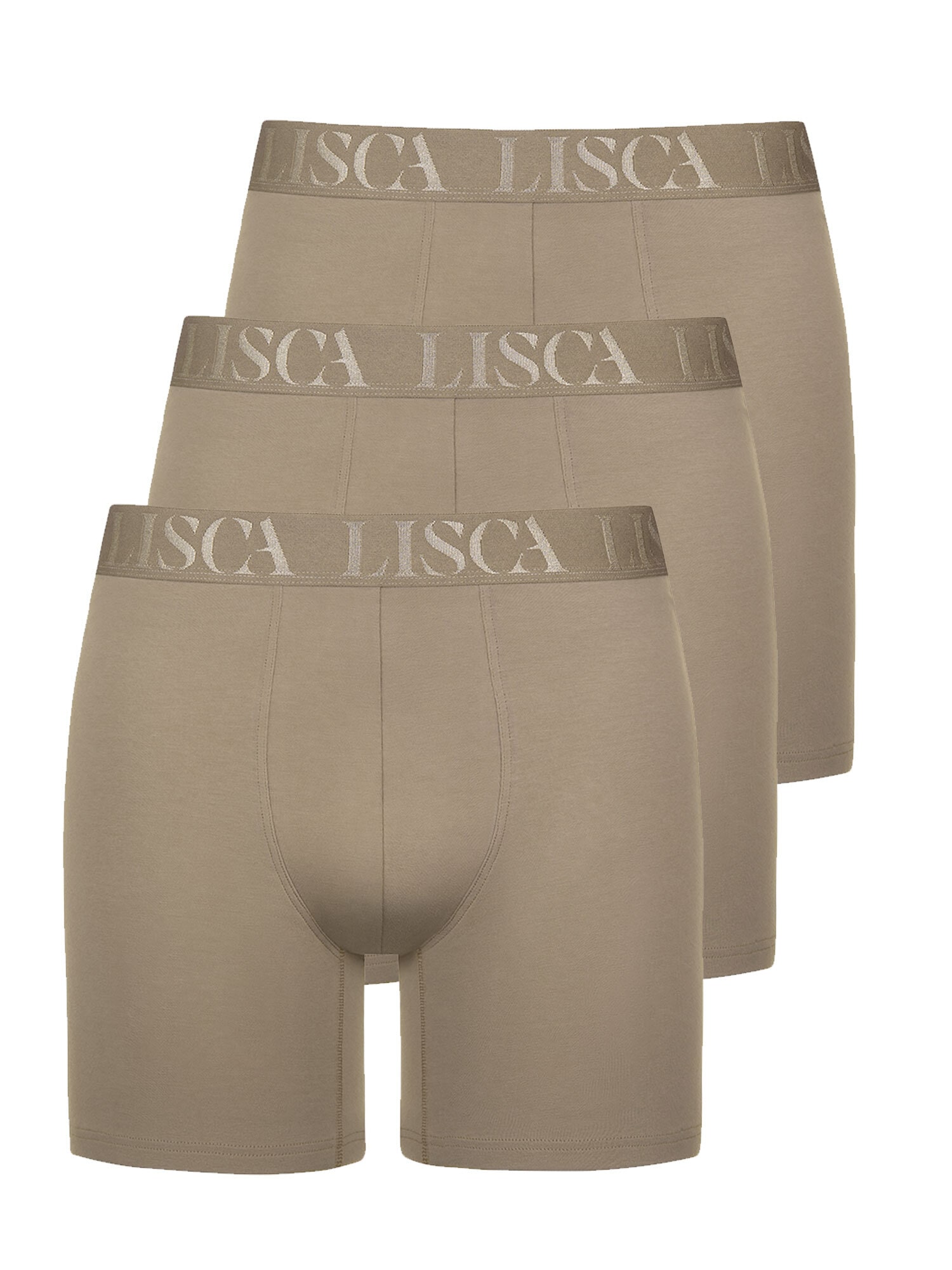 Lisca Boxer "3er Pack Herren long Boxer Odysseus"