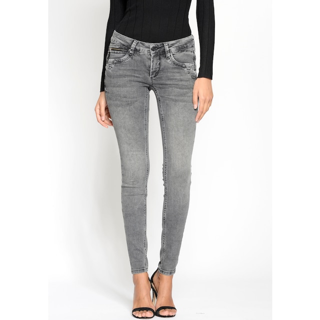 GANG Skinny-fit-Jeans »94Nikita«, mit Zipper-Detail an der Coinpocket für  bestellen | BAUR