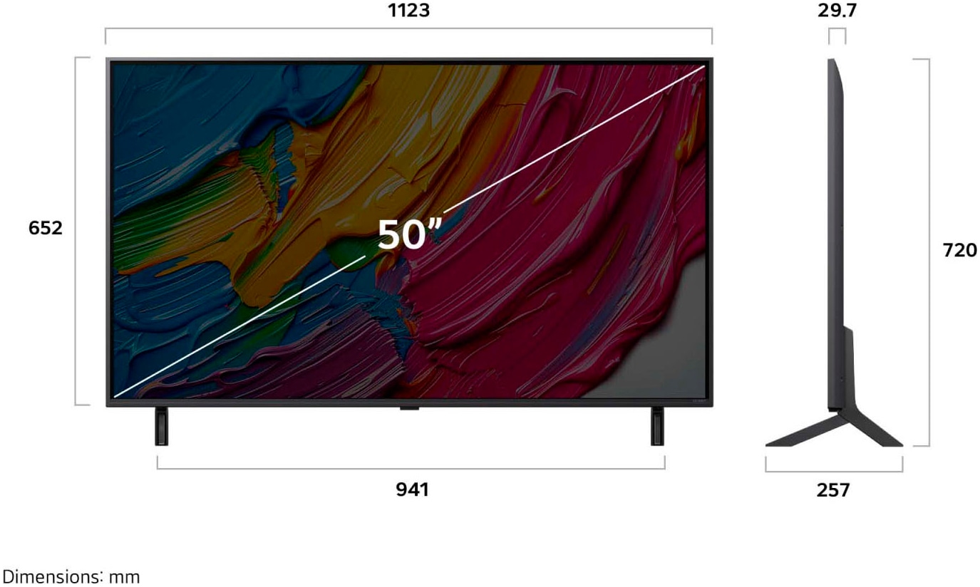 LG QNED-Fernseher »50QNED80A6A«, 4K Ultra HD, Smart-TV