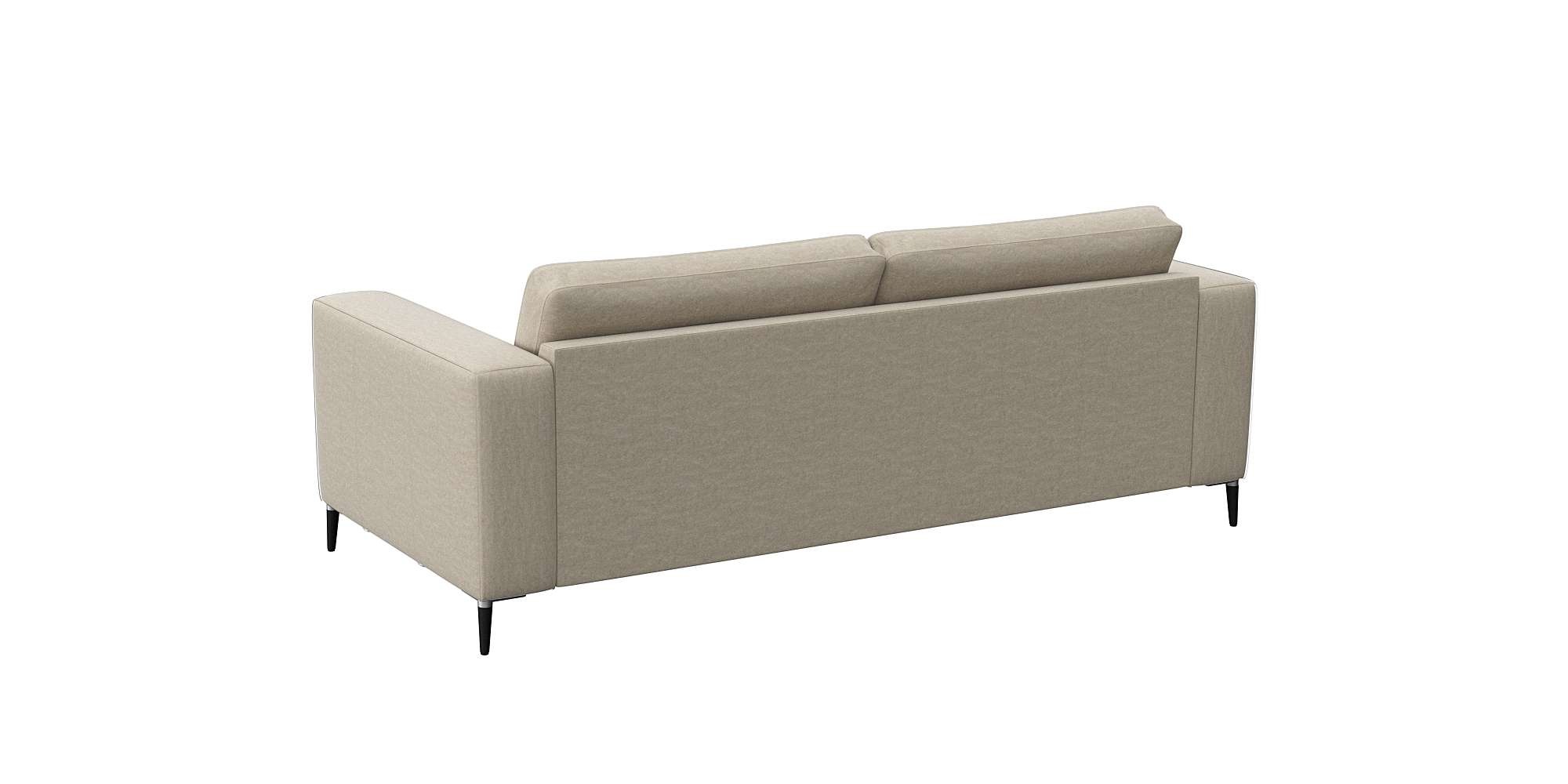 Thumbnail - FLEXLUX 2,5-Sitzer "Fiore, superbequemer Sitzkomfort durch Kaltschaum im Sitz" breite Armlehnen, Füße Alu+schwarz