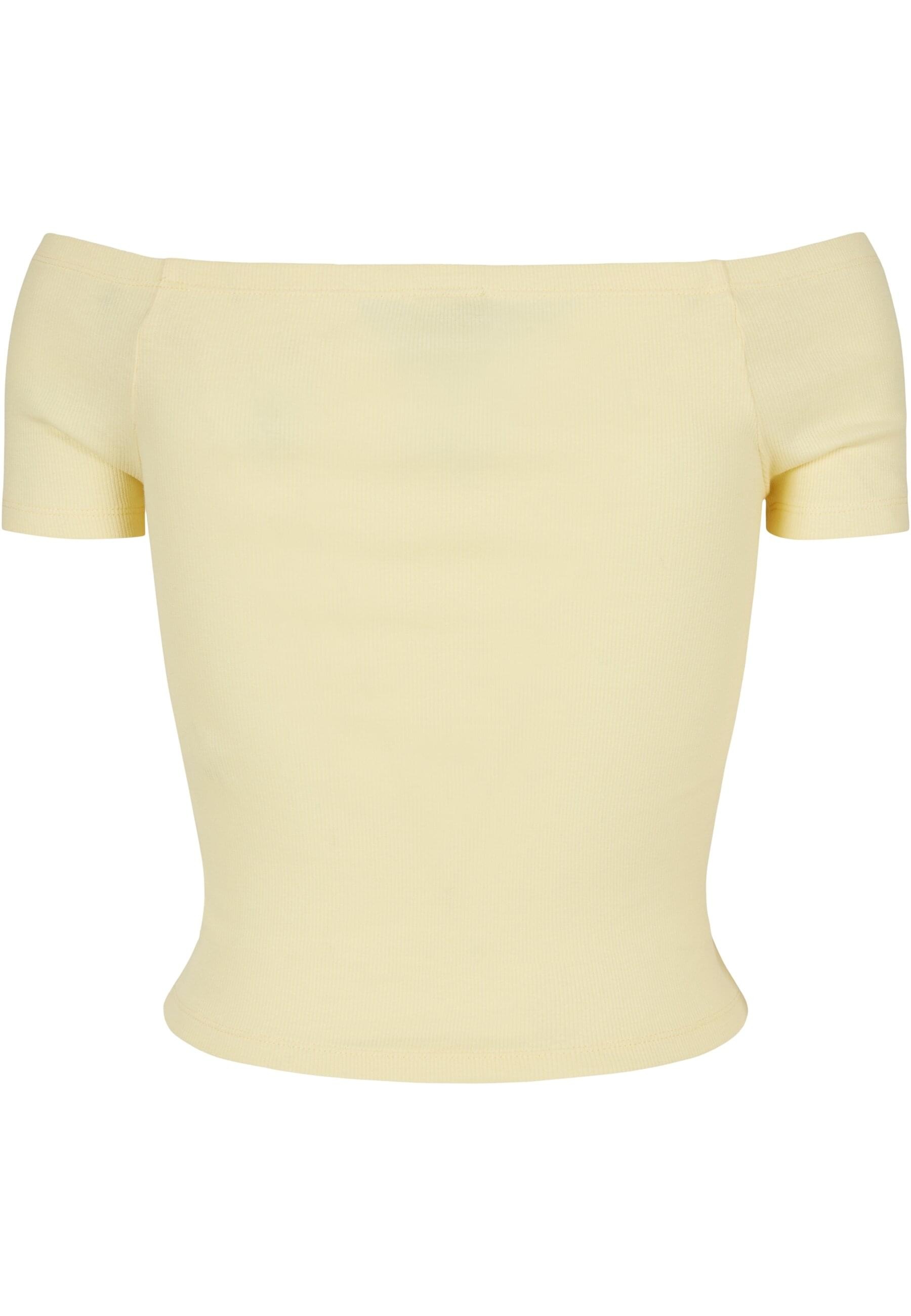 URBAN CLASSICS T-Shirt "Urban Classics Damen Ladies Off Shoulder Rib Tee", günstig online kaufen