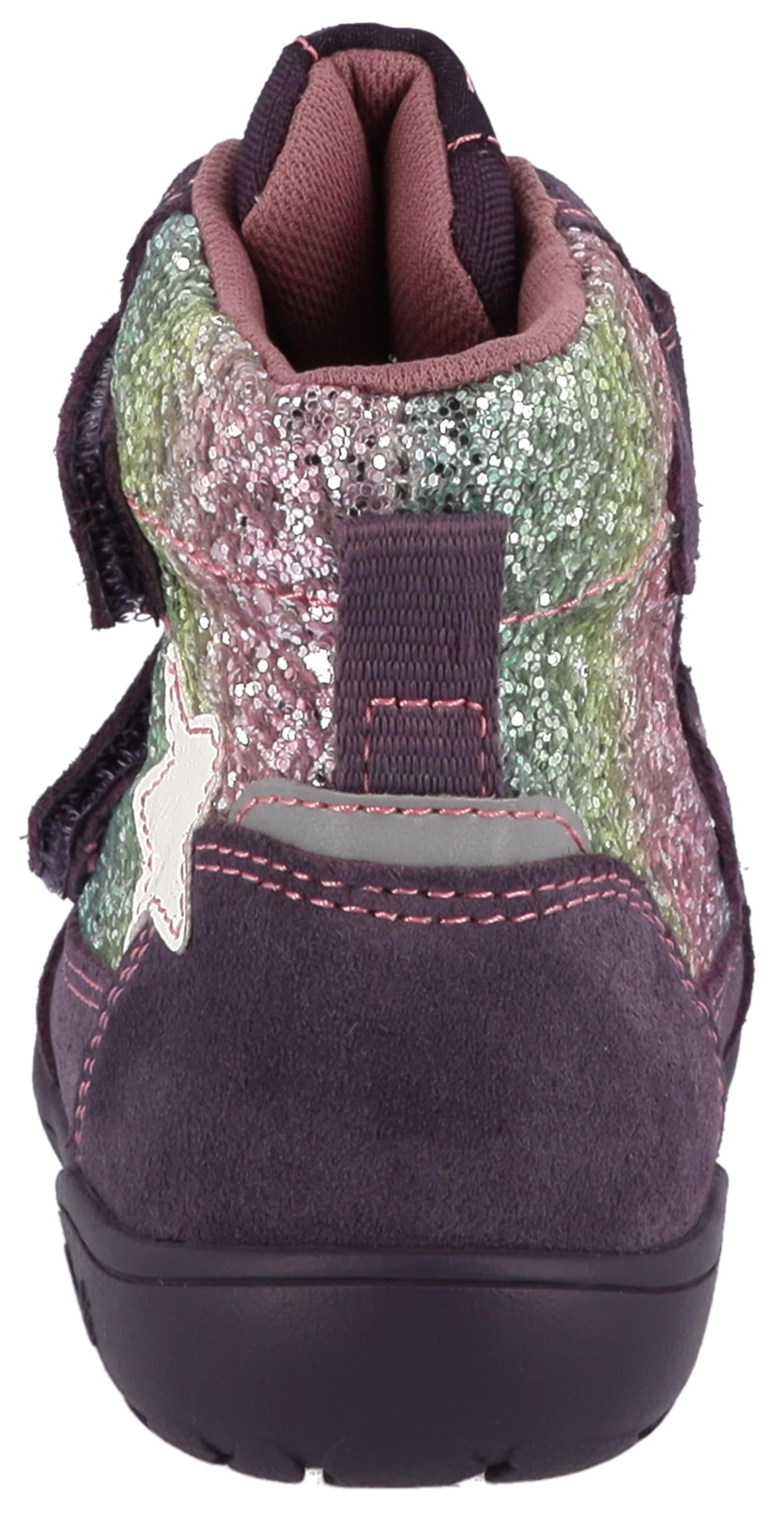 Lurchi Barfußschuh »Jili Barefoot-TEX«  Winterboots, Glitzer mit Farbverlauf, Größenschablone zum Download