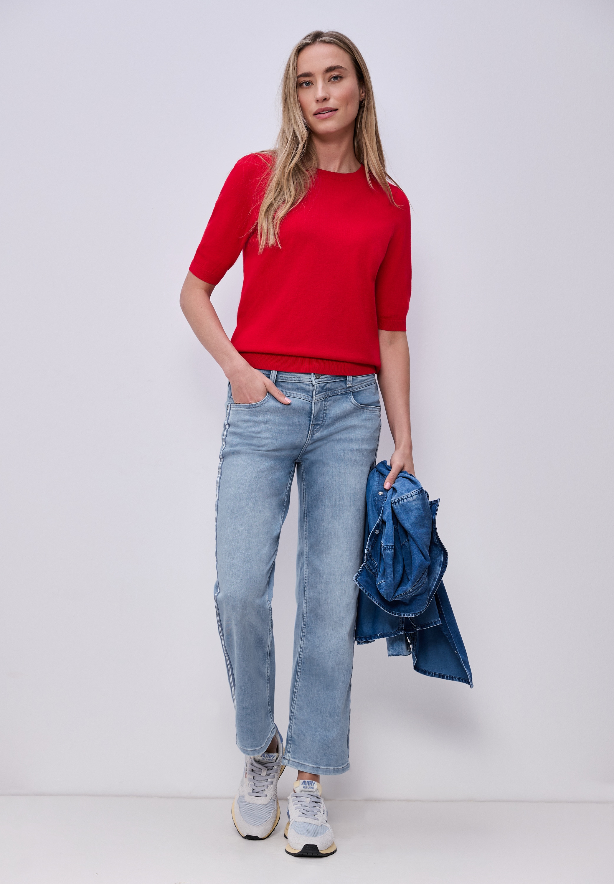 STREET ONE Comfort-fit-Jeans Middle Waist