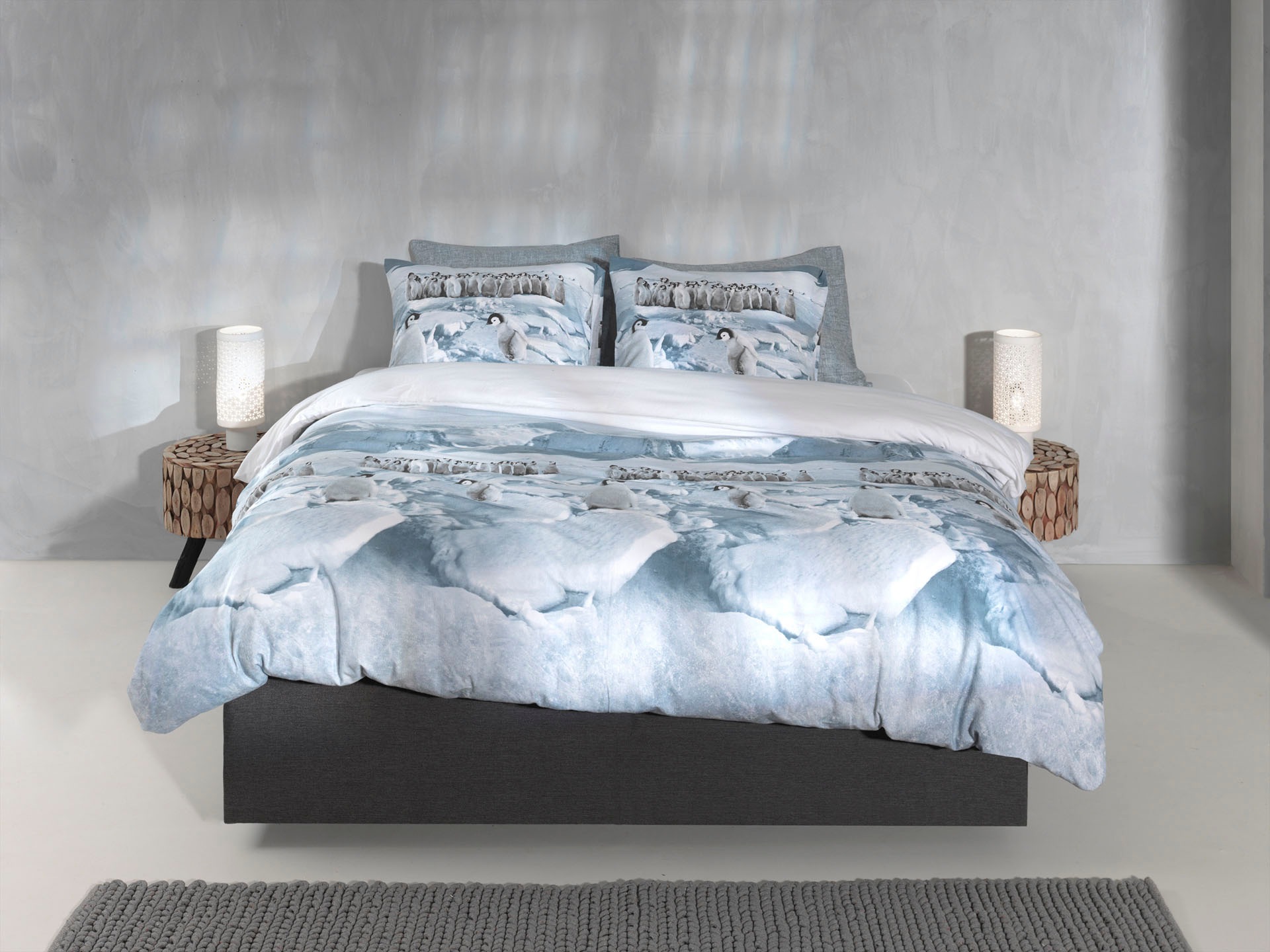 ZO HOME Bettwäsche "Pinguini" 1 Stk. Bettwäsche aus 100% Baumwolle, hochwer günstig online kaufen