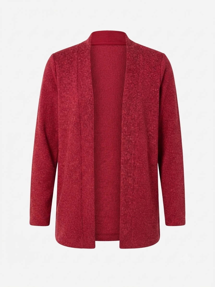 Seidel Moden Longstrickjacke ohne Verschluss / MADE IN GERMANY