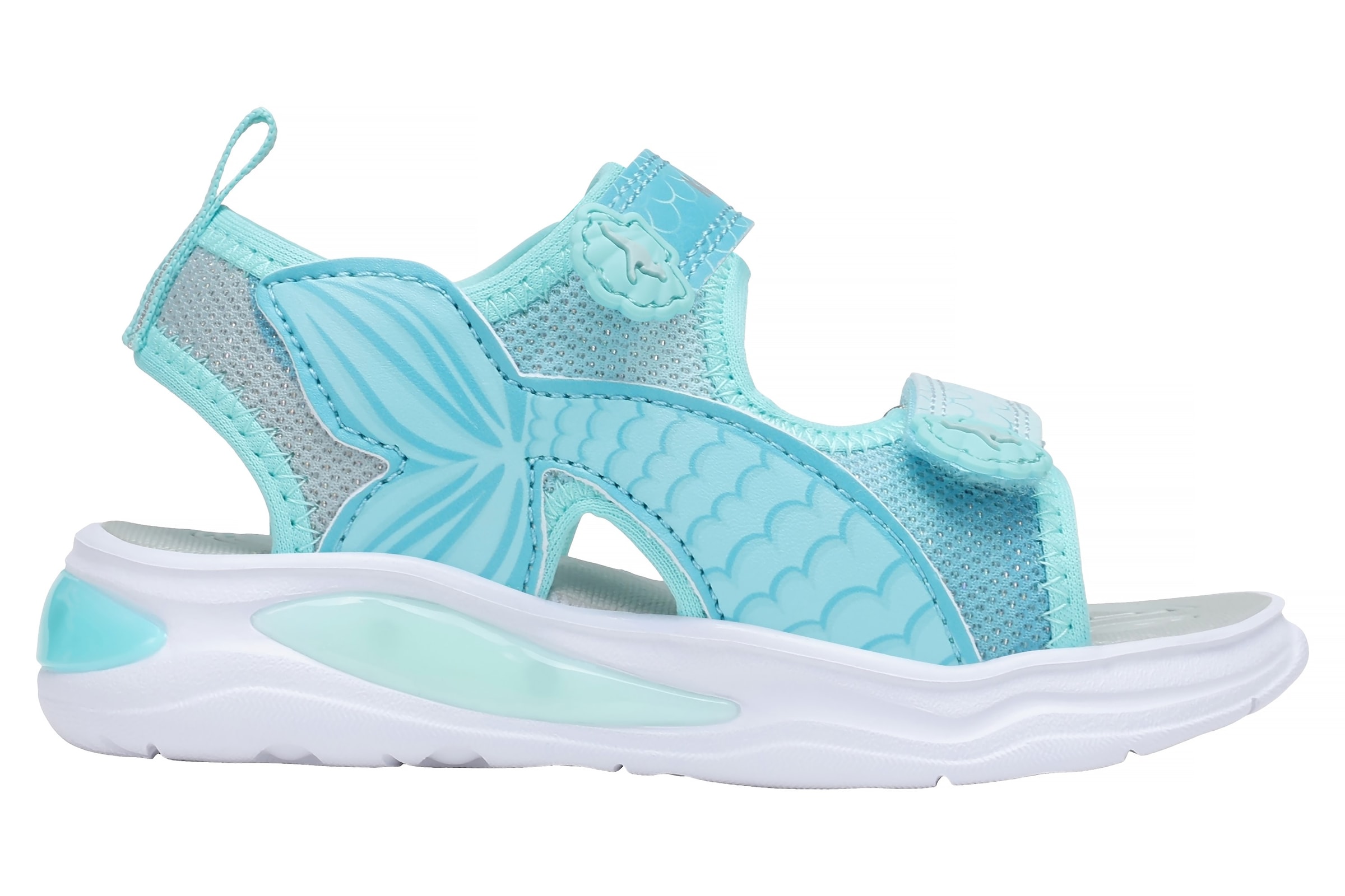 KangaROOS Sandale »K-SLS ARIEL«  mit Blinkfunktion, sportlicher Stil, mit Gummilaufsohle