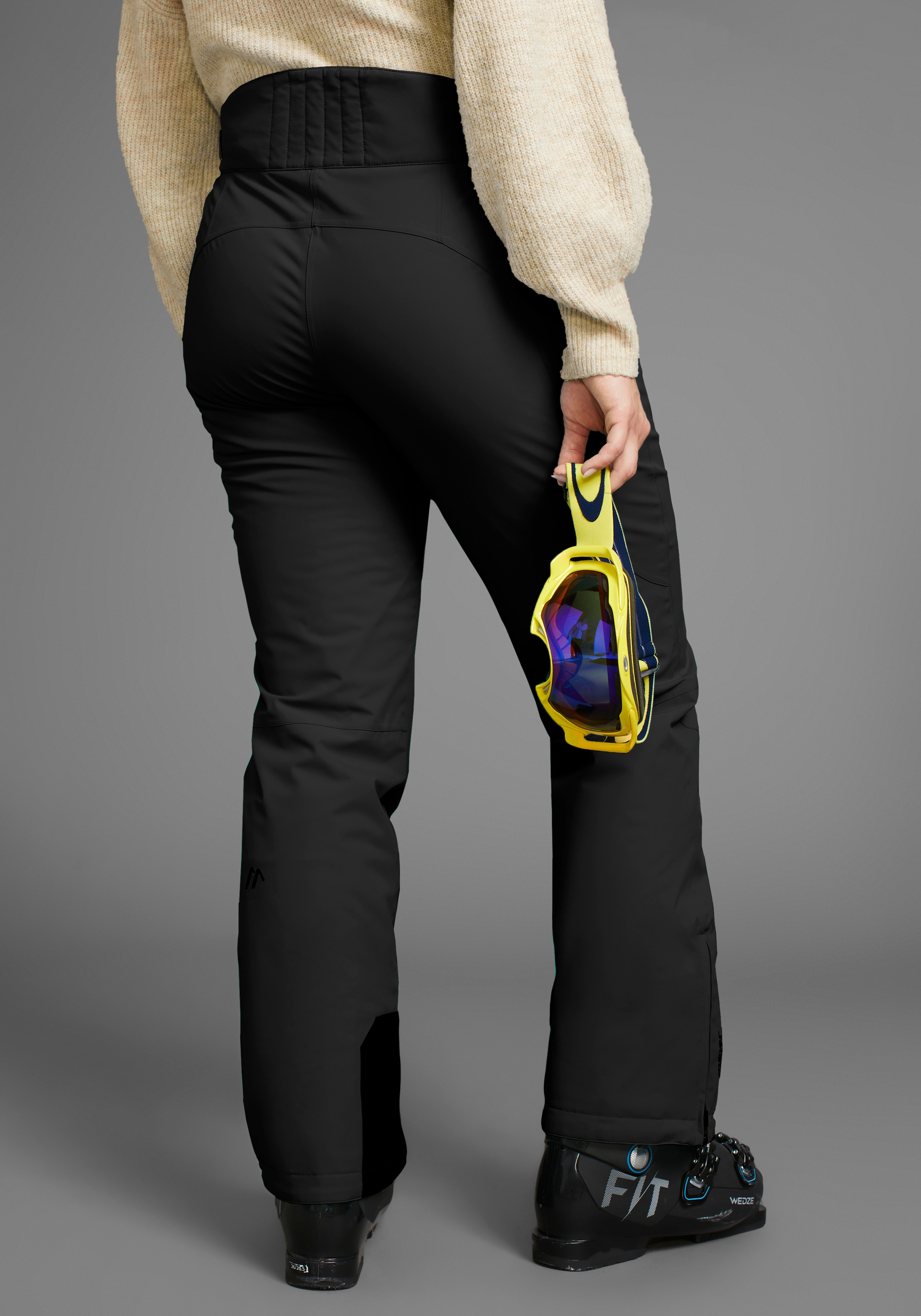 Maier Sports Skihose, Wasserdicht & verstellbarer Taillenbund & große Größen