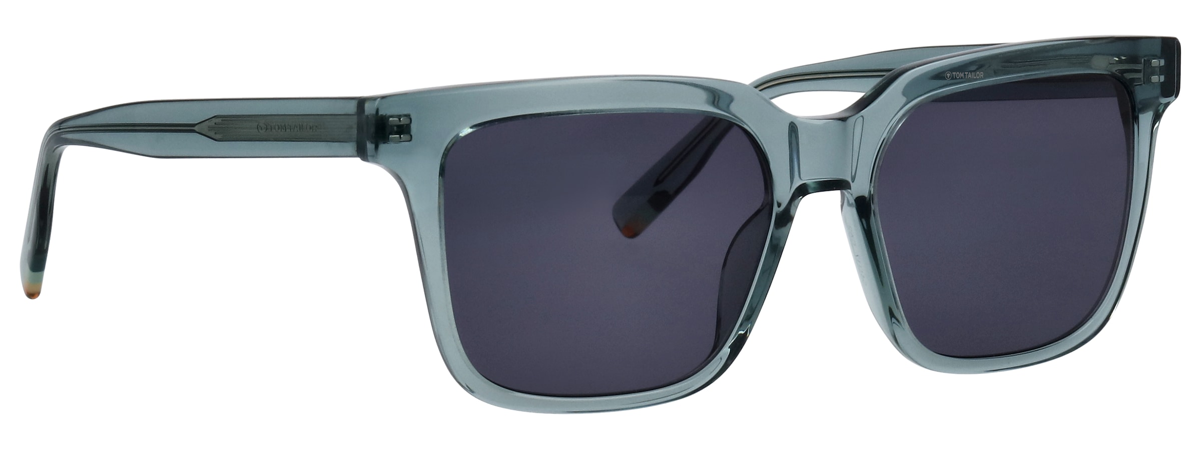 TOM TAILOR Sonnenbrille »Modell 676015« Form Karree/Soft, Logoschriftzug auf Bügel, Kunststofffassung