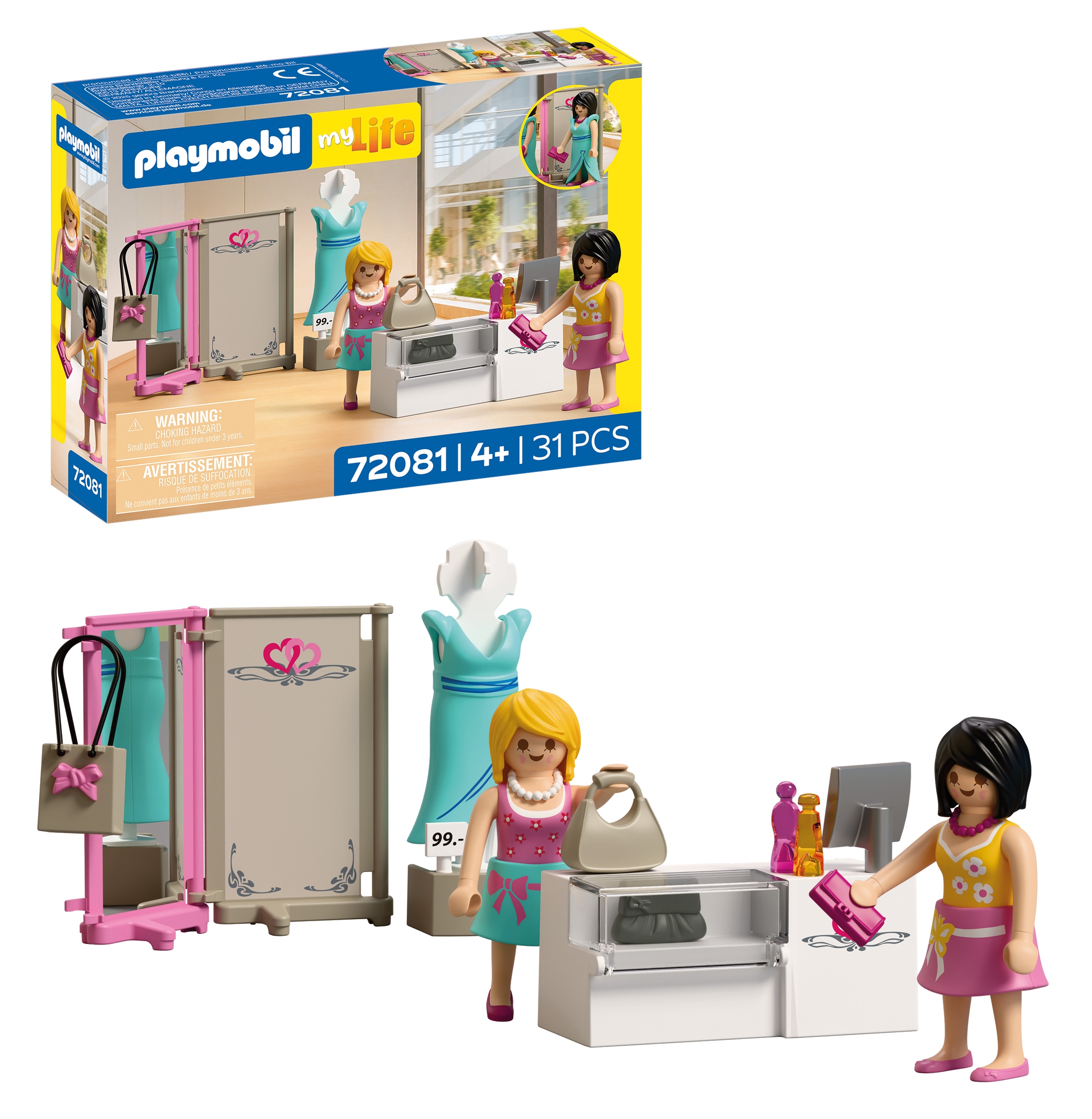 Playmobil® Konstruktions-Spielset »Modeboutique (72081), My Life« Made in Europe
