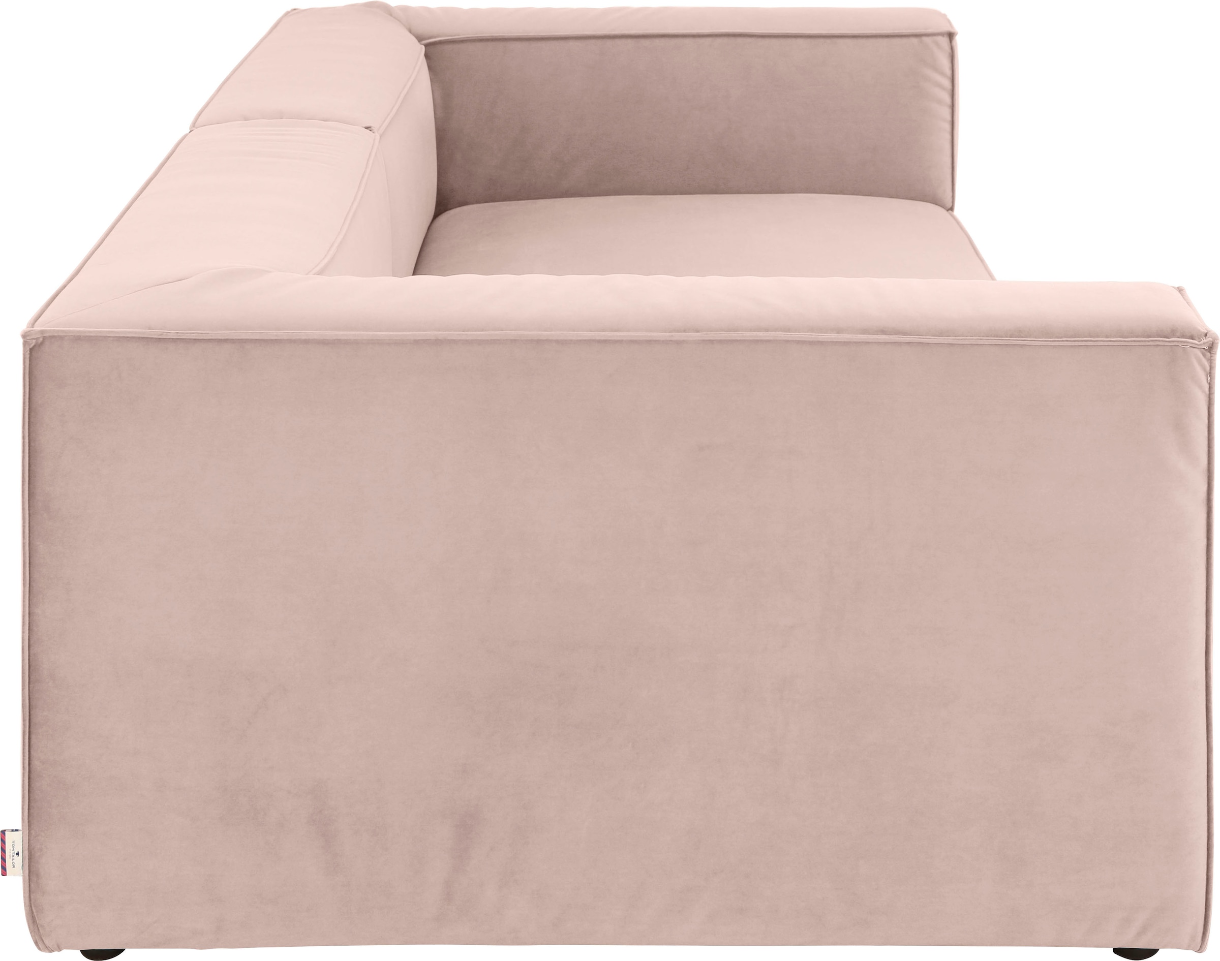 TOM TAILOR HOME Big-Sofa »BIG CUBE«, in 2 Breiten, wahlweise mit Sitztiefenverstellung, Tiefe 129 cm