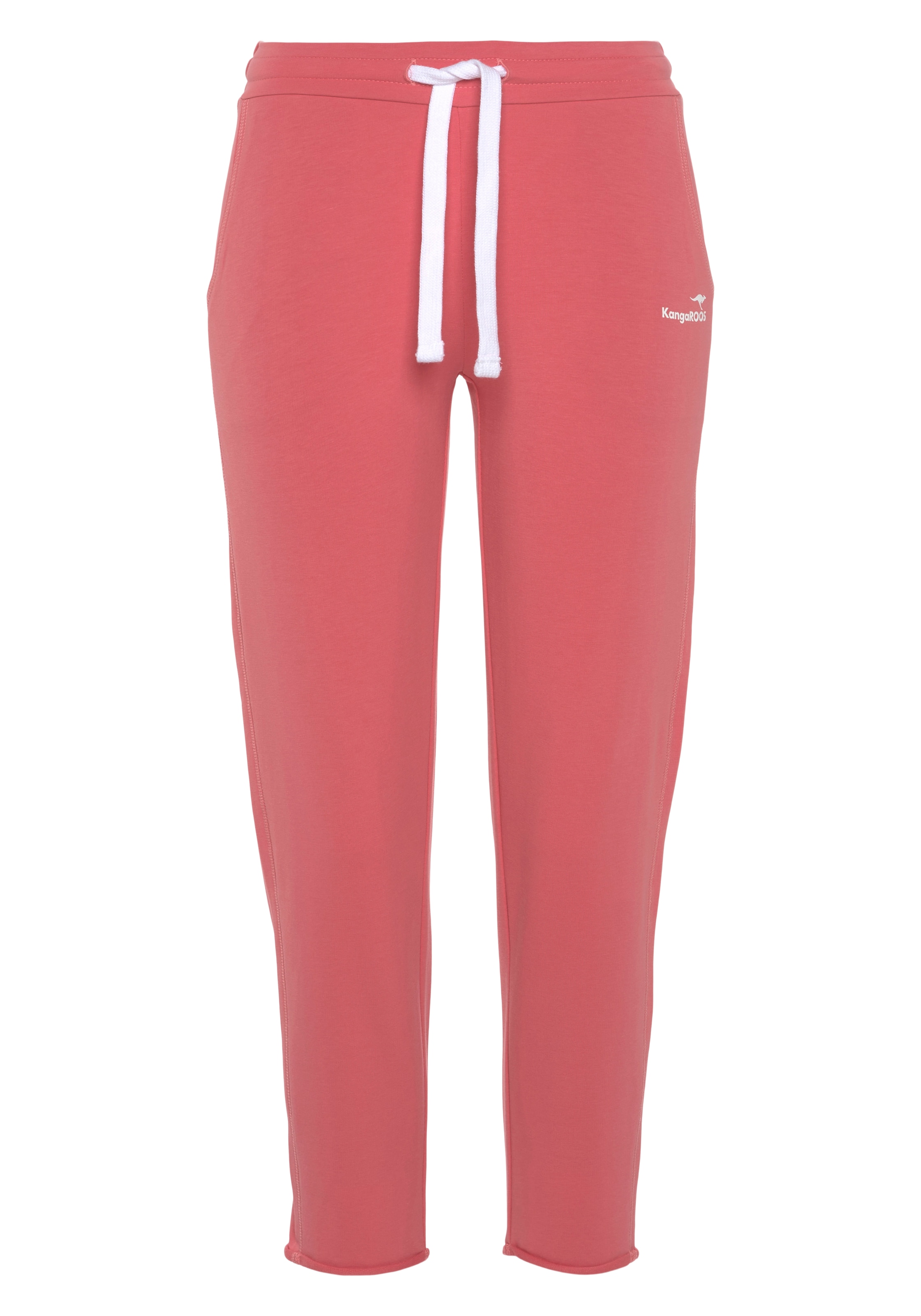 KangaROOS Jogginghose, in 7/8-Länge mit Logo-Druck