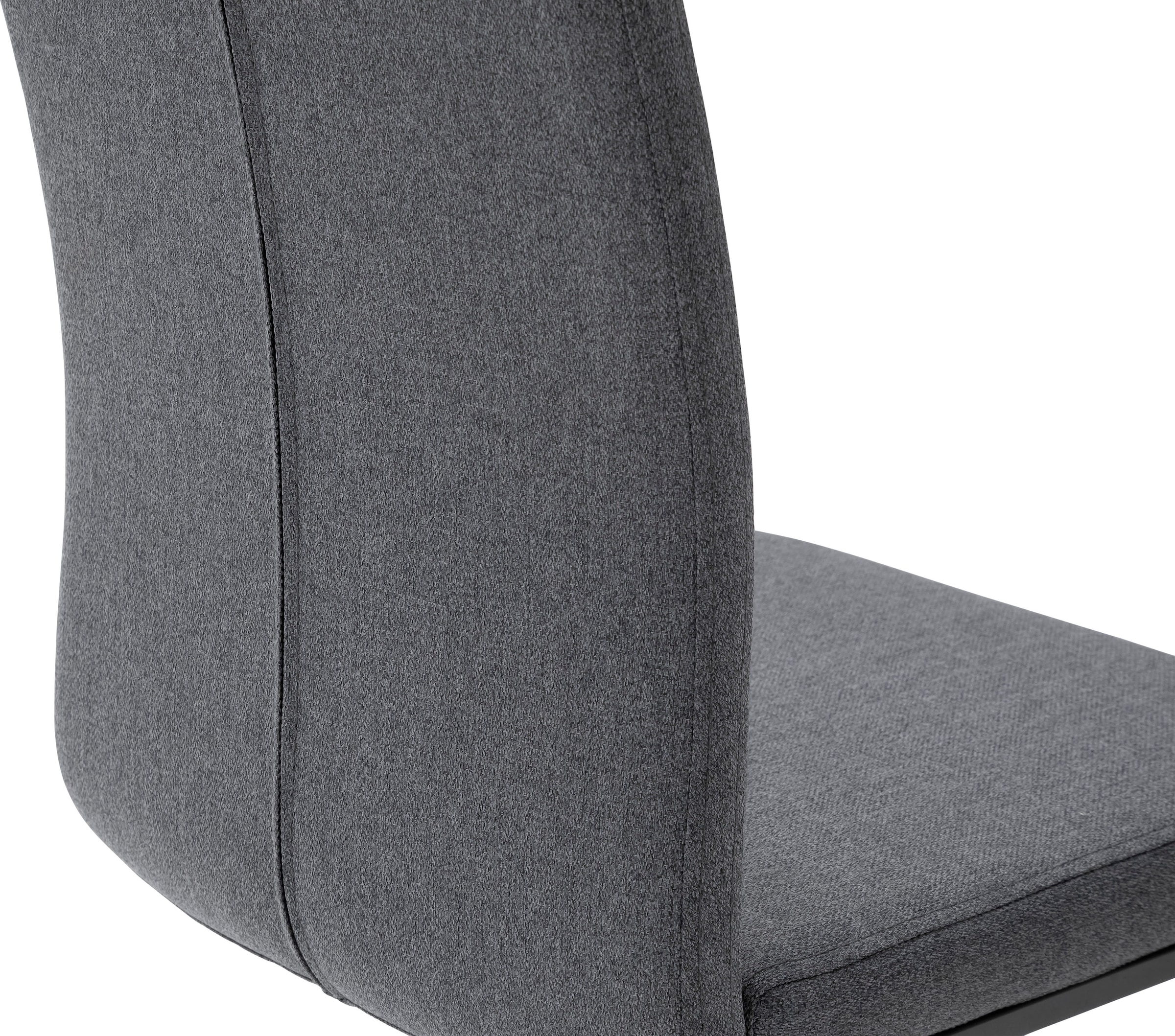 MCA furniture Freischwinger »Sambia«, (Set), 4 St., 4-er Set, Stuhl mit  Stoffbezug und Griffloch, belastbar bis 120 kg kaufen | BAUR