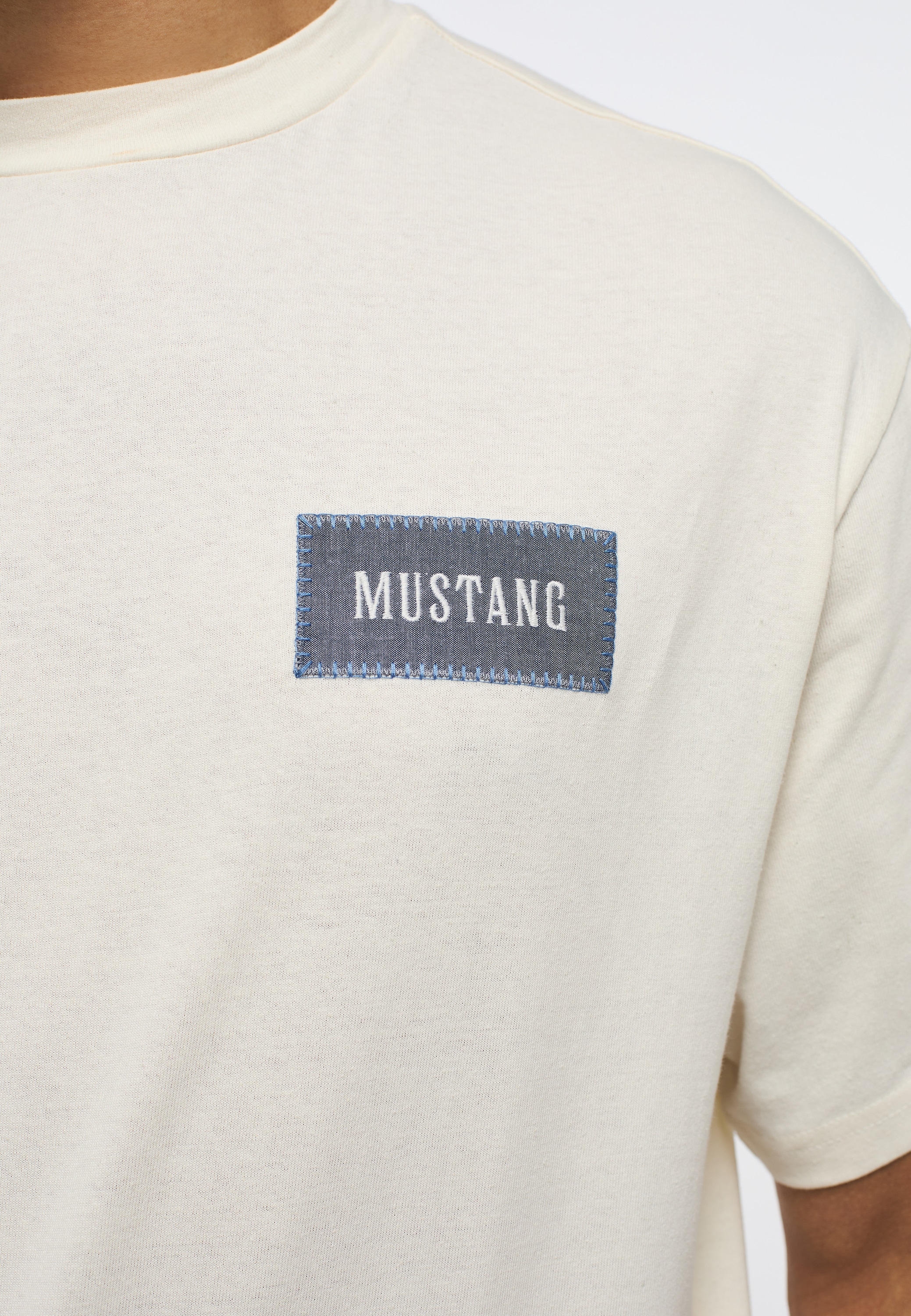 »T-Shirt« MUSTANG | ▷ kaufen BAUR Kurzarmshirt