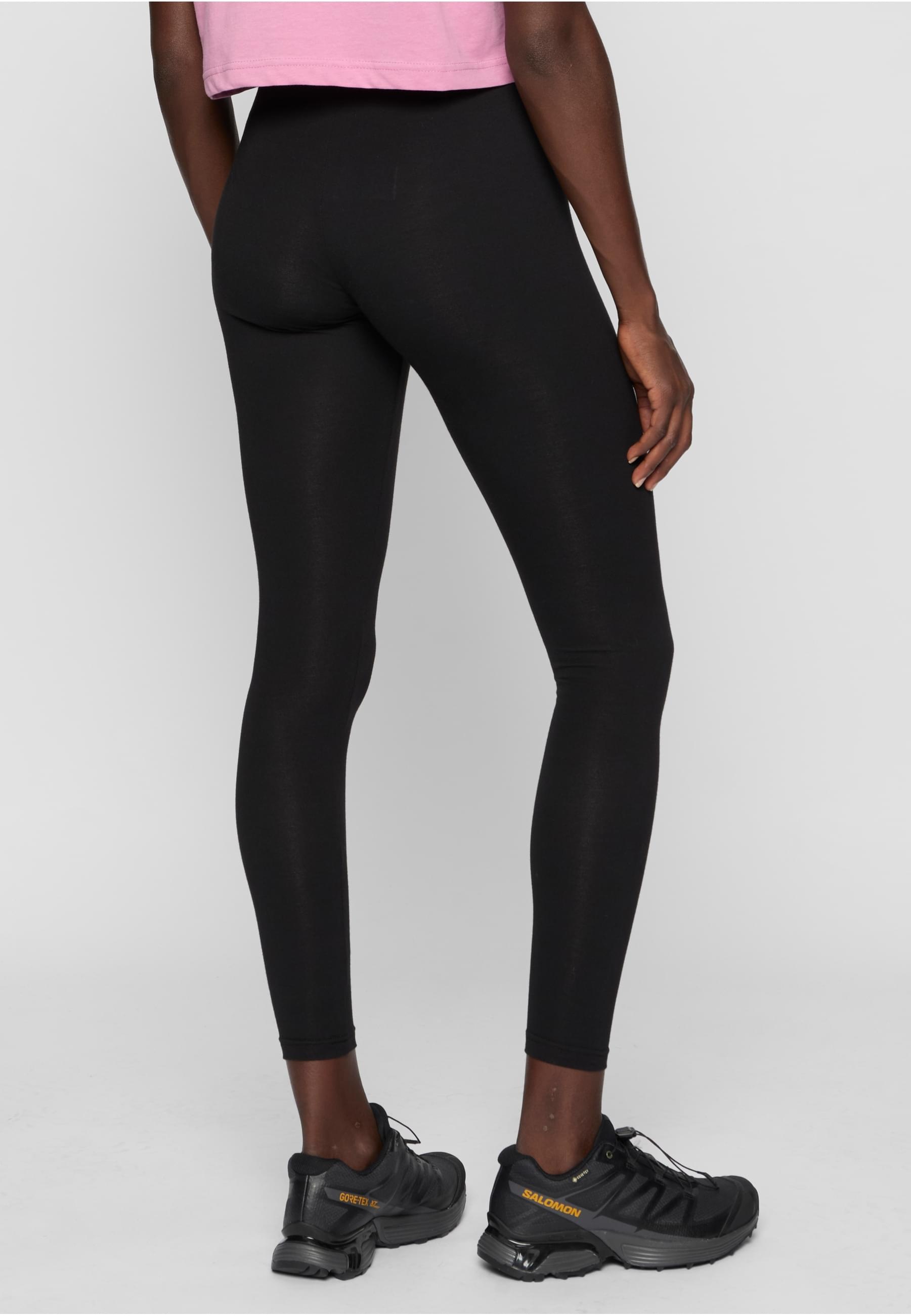 URBAN CLASSICS Leggings »Urban Classics Damen Ladies Logo Leggings«, (1 tlg.)