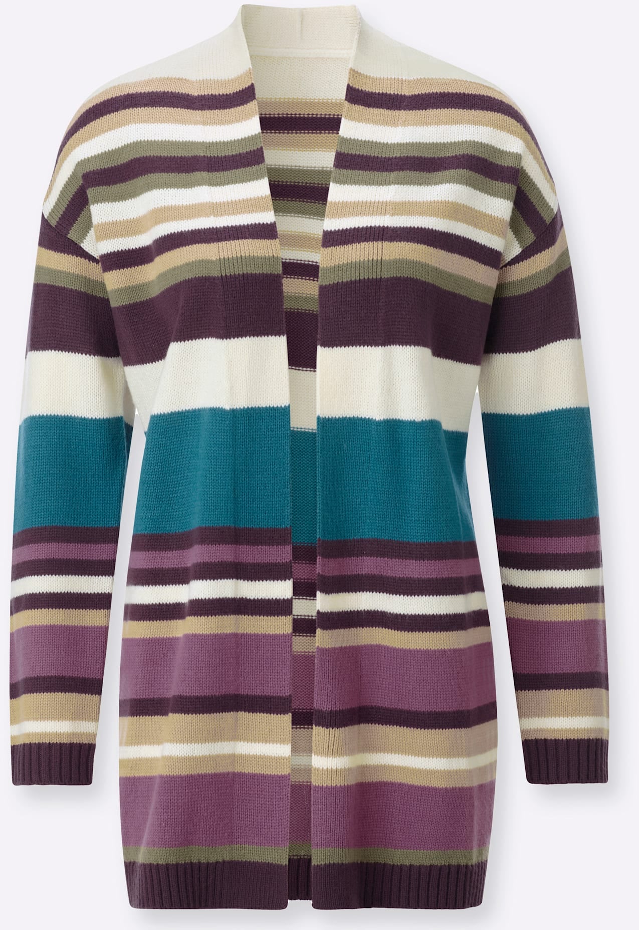Classic Basics Longstrickjacke