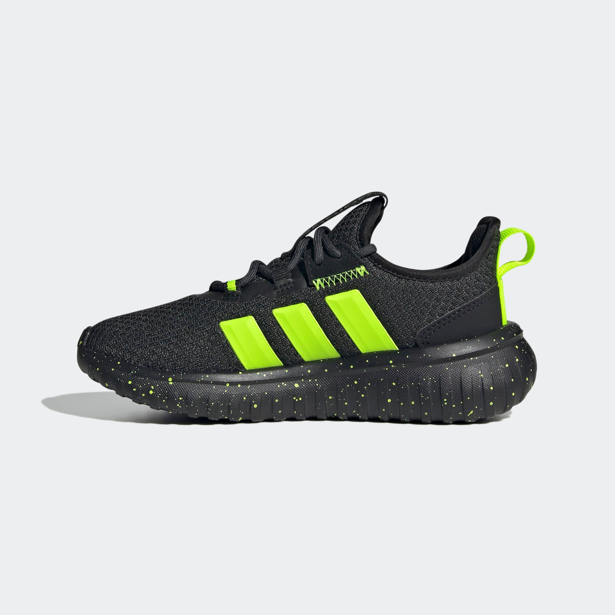 Sneaker ADIDAS SPORTSWEAR "KAPTIR 4.0 KIDS", Damen, Gr. 30, core schwarz, lucid lemon, core schwarz, Synthetik, Textil, Schuhe Sneaker, für Kinder & Jugendliche 2