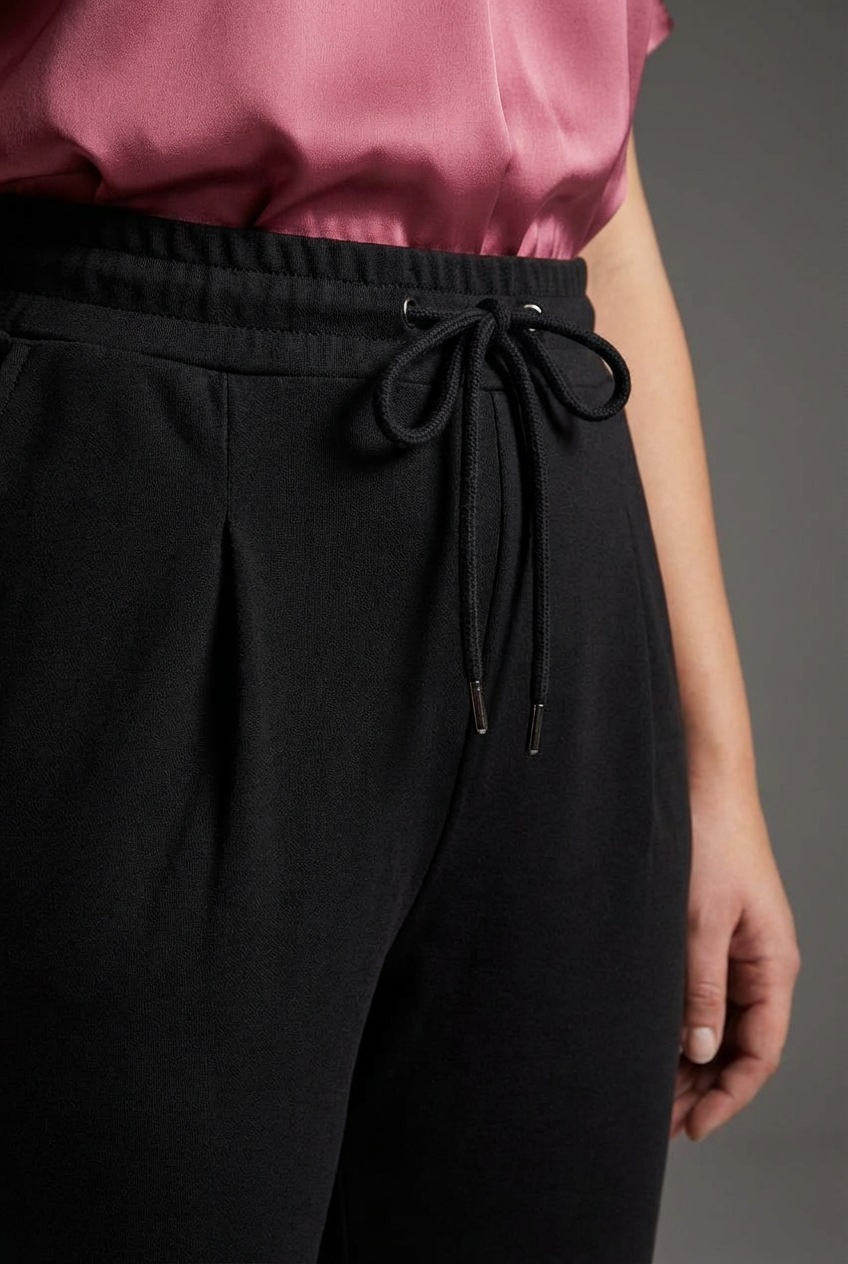 Thumbnail - Laura Scott CURVE Jogger Pants im sportiven Look aus formstabilem, elastischem Stoff - GROSSE GRÖSSE