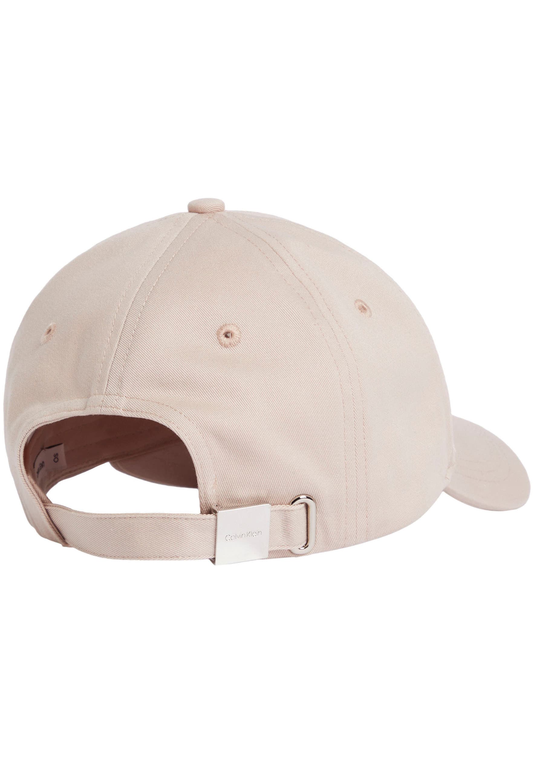 Calvin Klein Baseball Cap »CK METAL COTTON CAP«, Logoprägung am Klemmverschluss