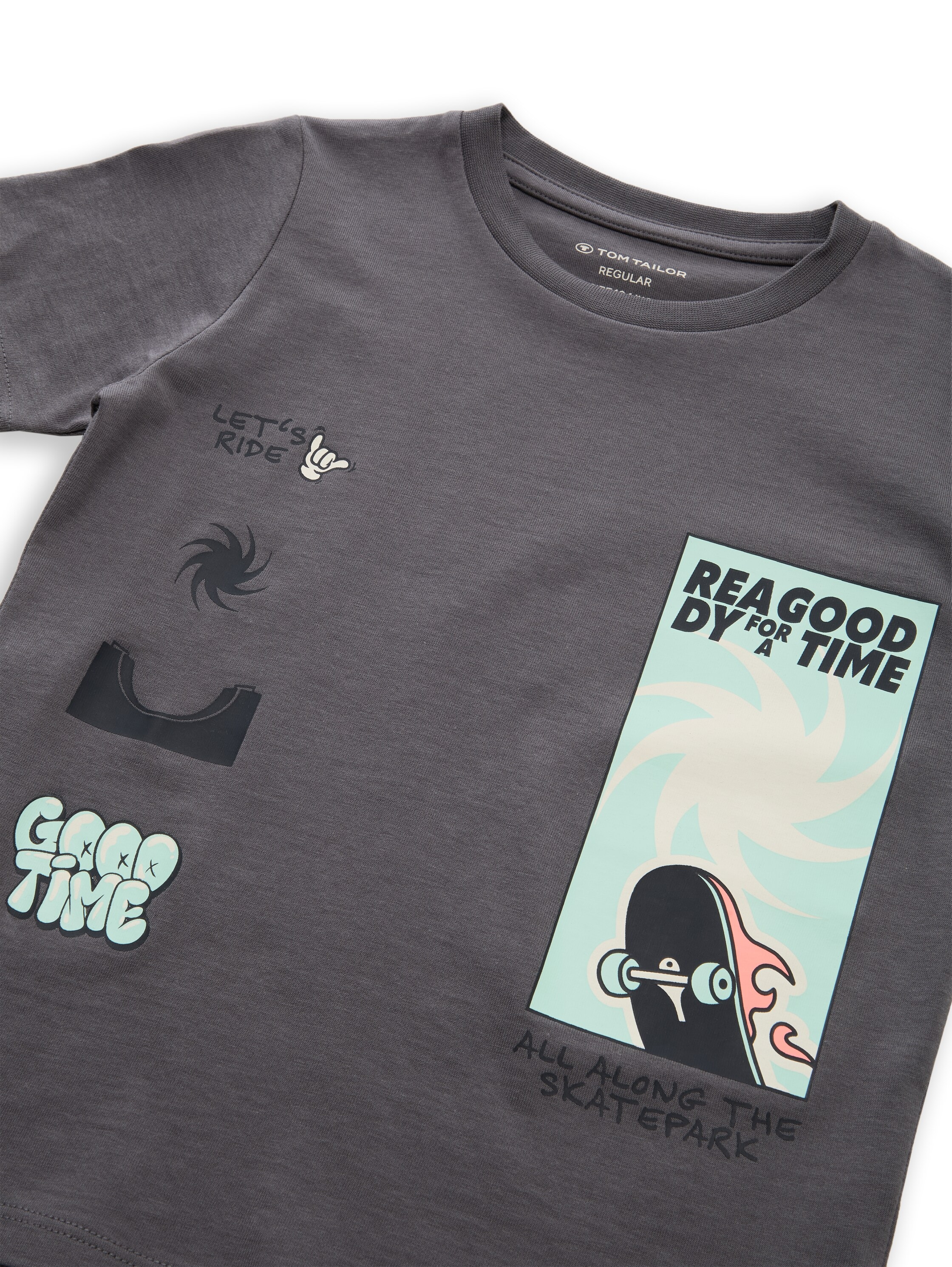 TOM TAILOR Kurzarmshirt mit Prints, für Boys