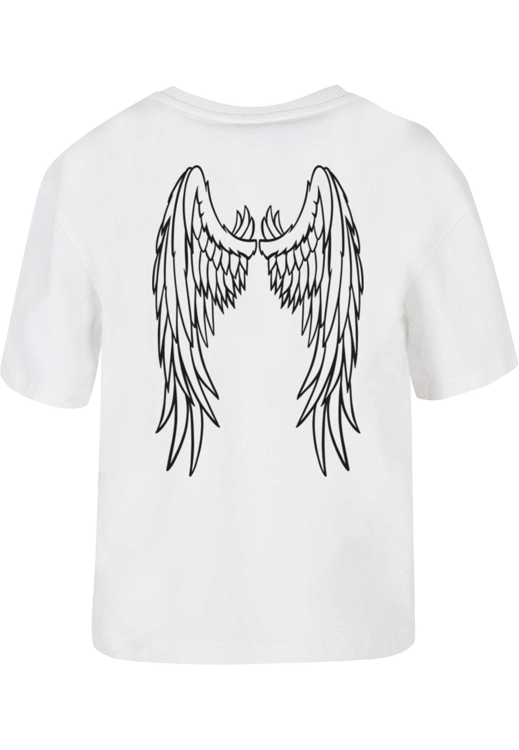 Miss Tee T-Shirt »Miss Tee Damen Angel Wings Tee«, (1 tlg.)