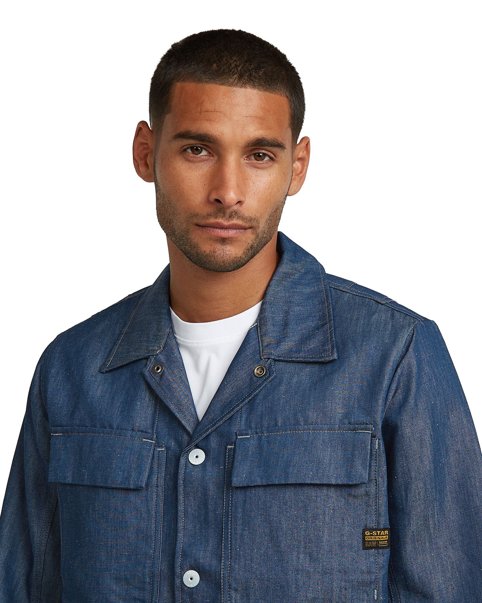G-STAR Langarmshirt »4 Pocket Overshirt«