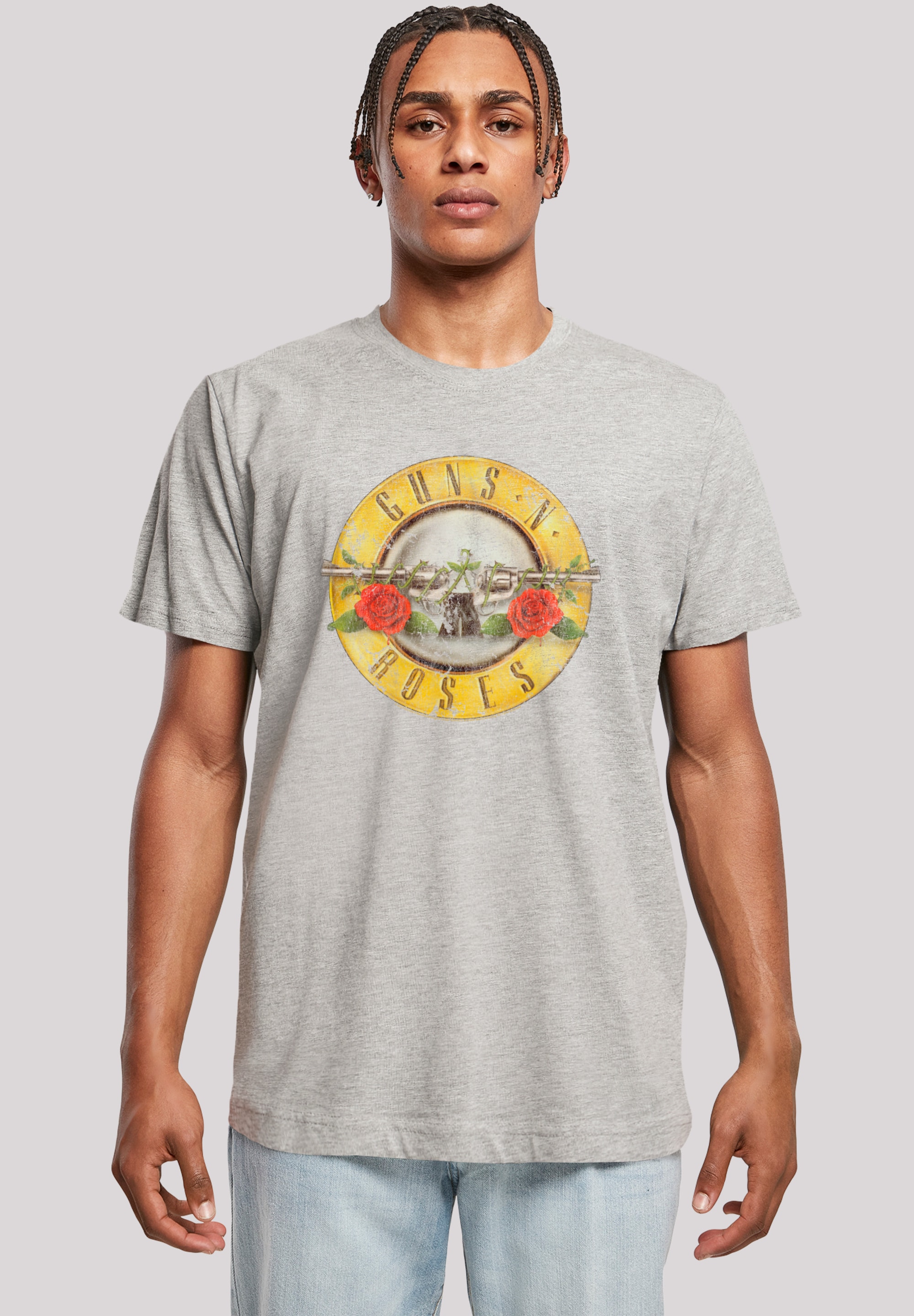 F4NT4STIC T-Shirt »Guns 'n' Roses Vintage Logo Rock Music Band«, Premium Qualität