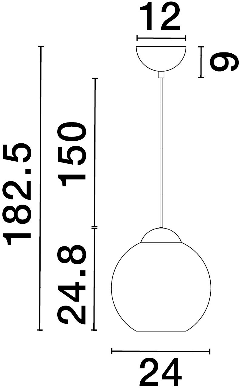 Nova Luce Hängeleuchten »MIDORI« E27 1 Stk. Ohne Leuchtmittel