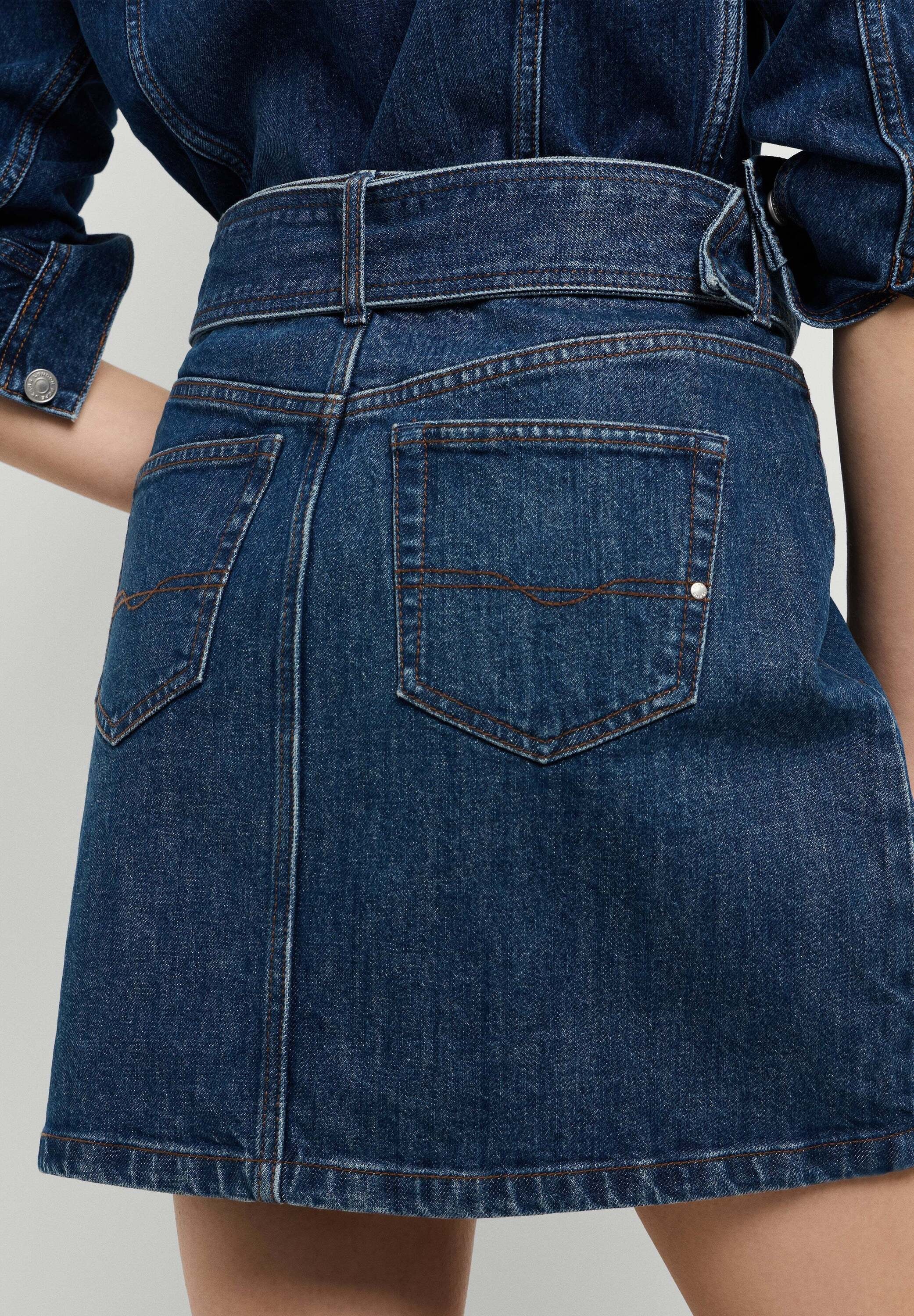 Pepe Jeans Jeansrock »denim skirt SHANNON MINI SKIRT BIKER«