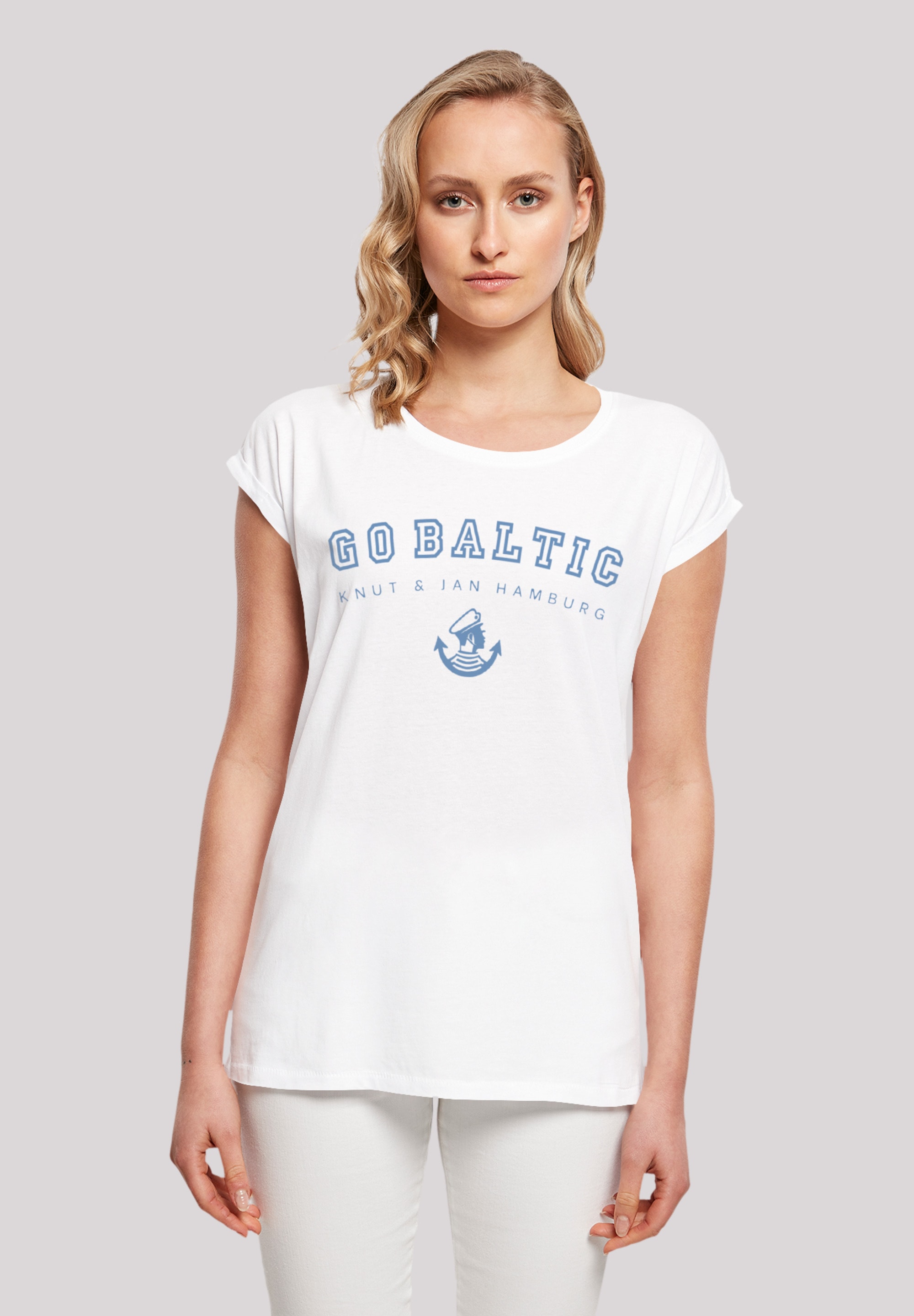 Ostsee F4NT4STIC »Go & BAUR Baltic Hamburg«, Knut T-Shirt Print | Jan kaufen